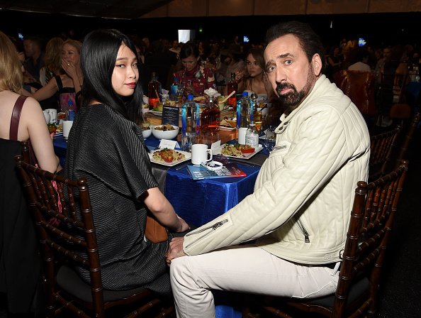 Riko Shibata and Nicolas Cage on February 08, 2020 in Santa Monica, California | Photo: Getty Images