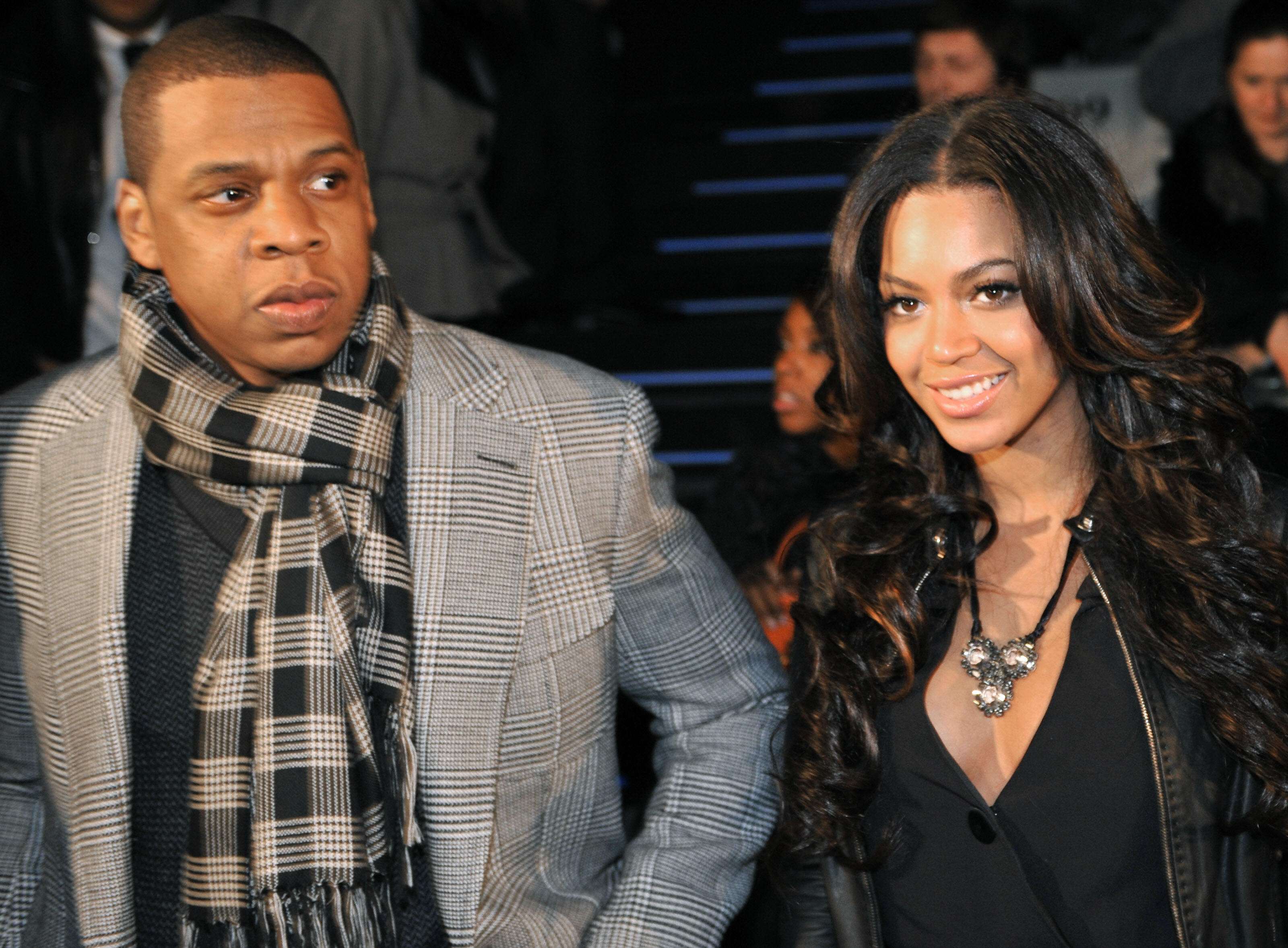 Jay-Z and Beyonce during Milan Fashion Week on January 13, 2008 in Milan, Italy | Source: Getty Images