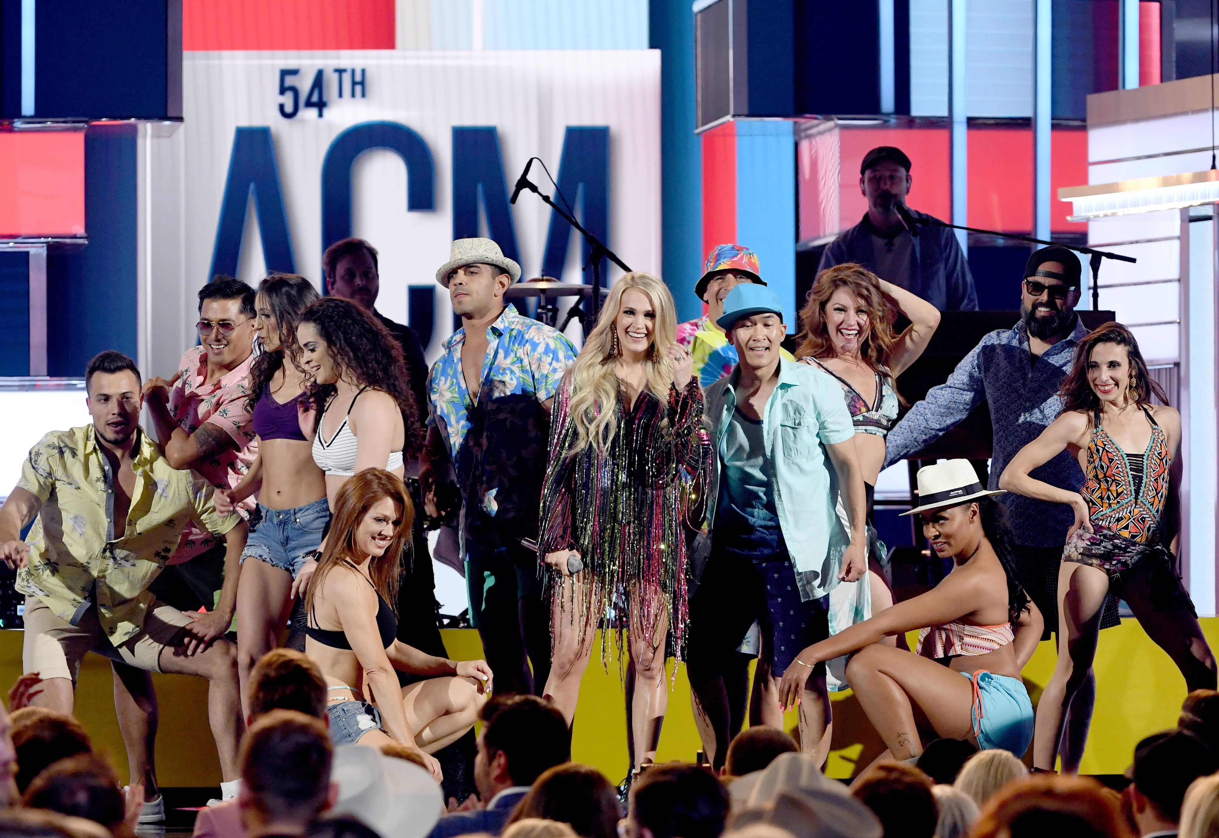 Carrie Underwood performs at the 54th Academy of Country Music Awards | Source: Getty Images