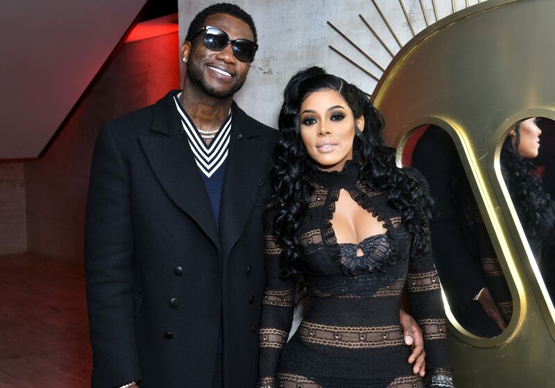 Gucci Mane and Keyshia Ka'oir at a Pre-Grammy party hosted by Warner Music in January 2018. | Photo: Getty Images
