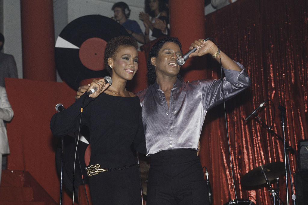 Whitney Houston and Jermaine Jackson. Image Credit: Getty Images Whitney Houston and Jermaine Jackson. Image Credit: Getty Images