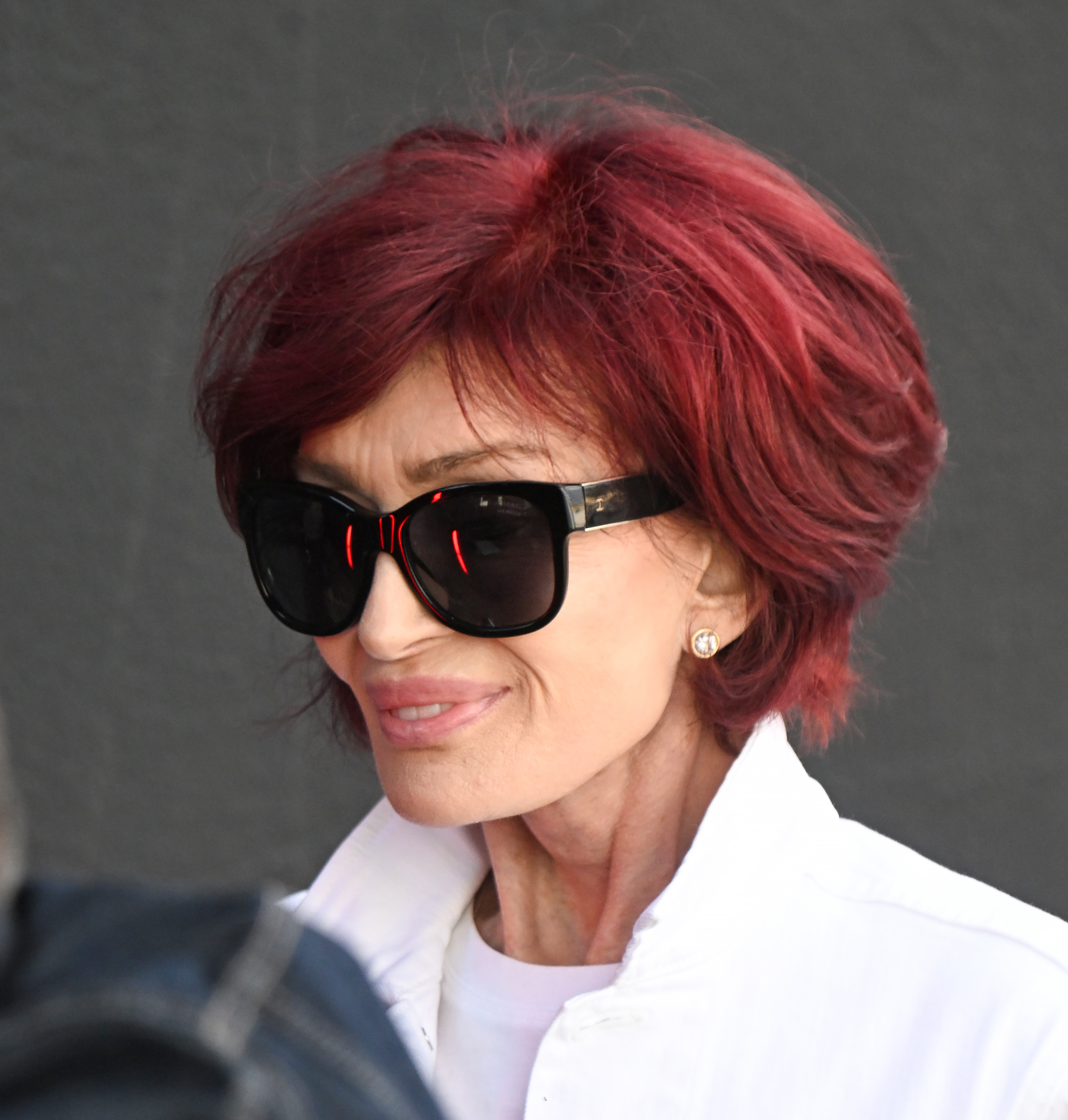 Sharon Osbourne runs errands on April 2, 2025, in Hollywood, California | Source: Getty Images