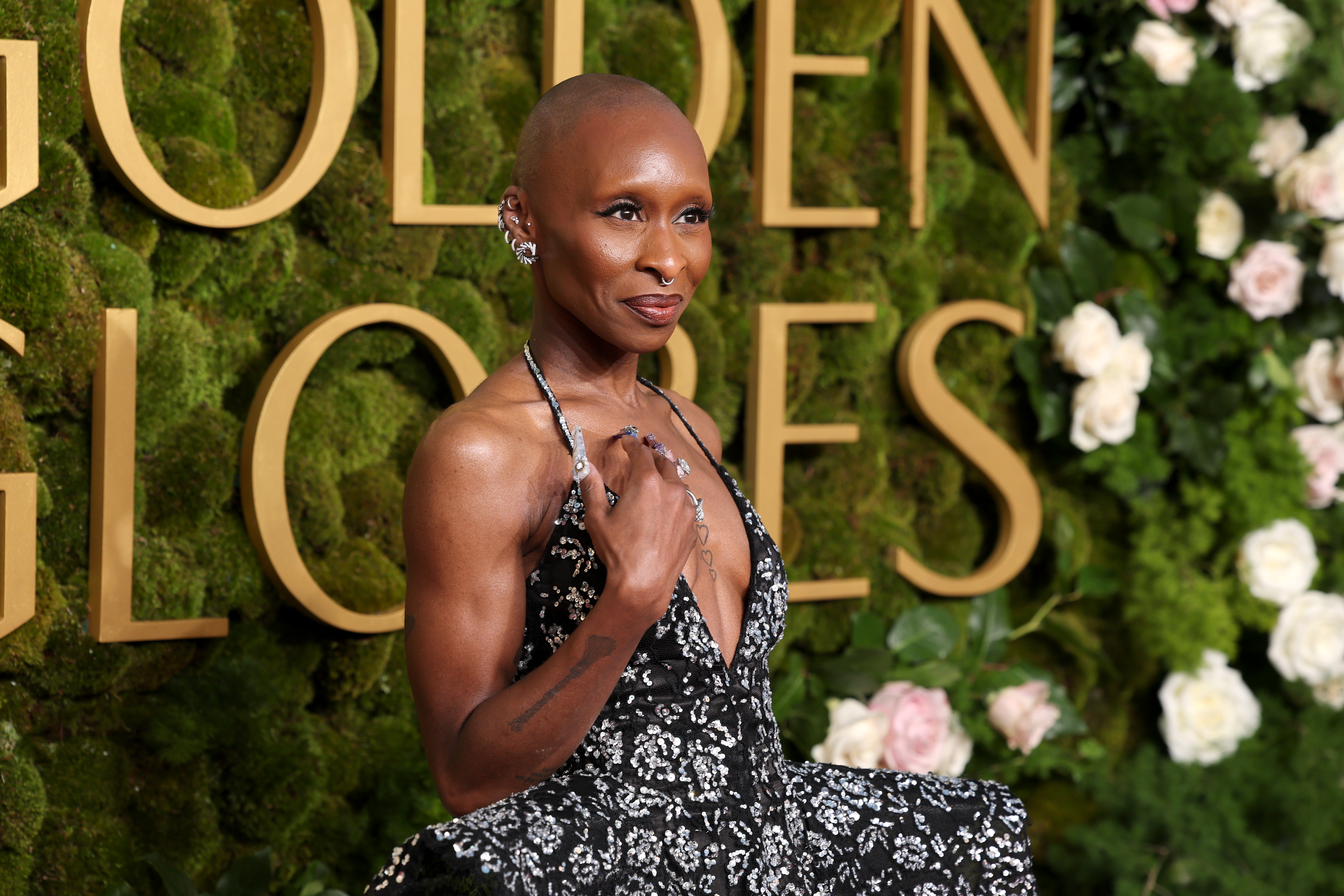 Cynthia Erivo attends the 82nd Annual Golden Globe Awards on January 5, 2025 | Source: Getty Images