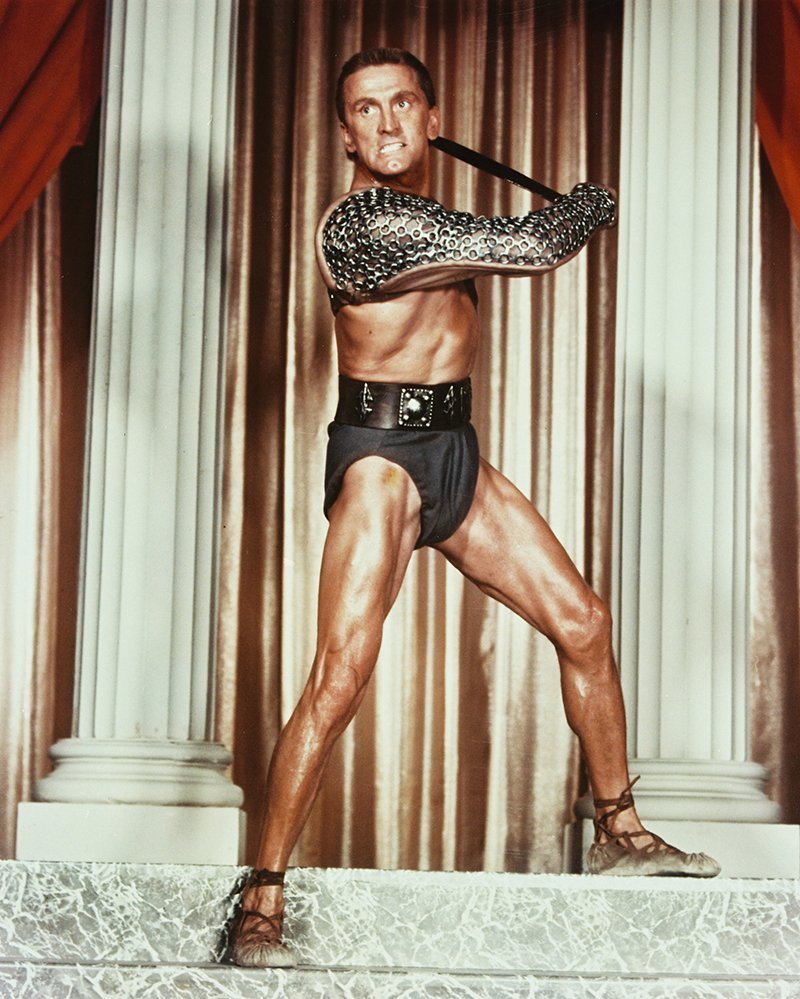 Kirk Douglas in "Spartacus" (1960). I Image: Getty Images.