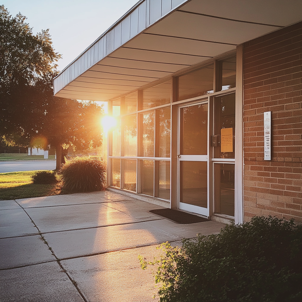 The exterior of a building | Source: Midjourney