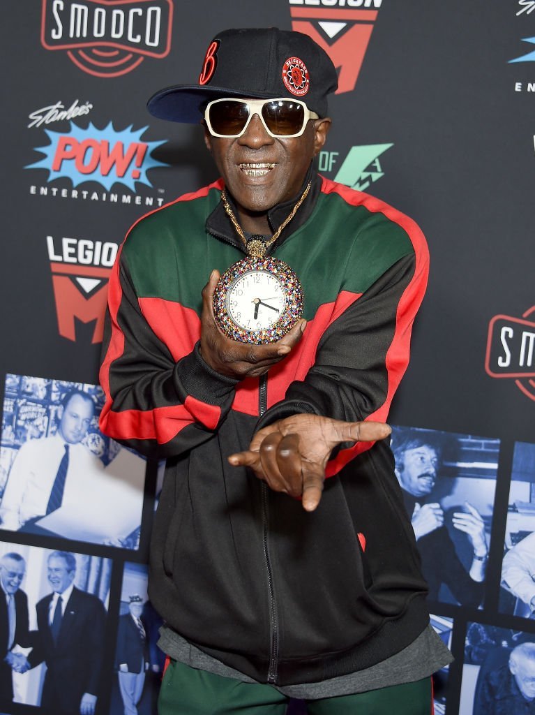Flavor Flav at a celebration for Stan Lee in Hollywood in January 2019. | Photo: Getty Images
