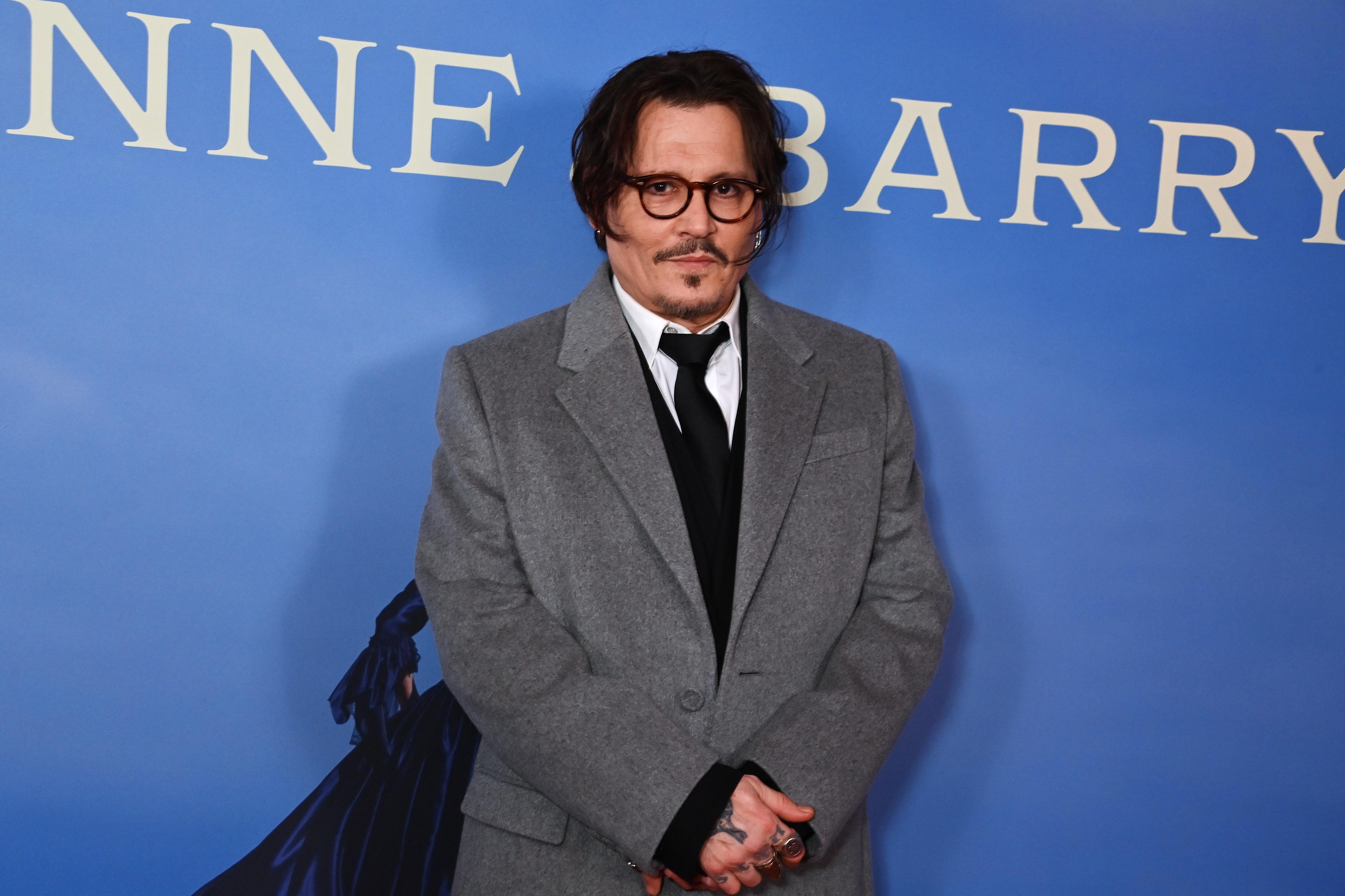 Johnny Depp attends the U.K. Premiere of "Jeanne Du Barry" at The Curzon Mayfair on April 15, 2024, in London, England. | Source: Getty Images