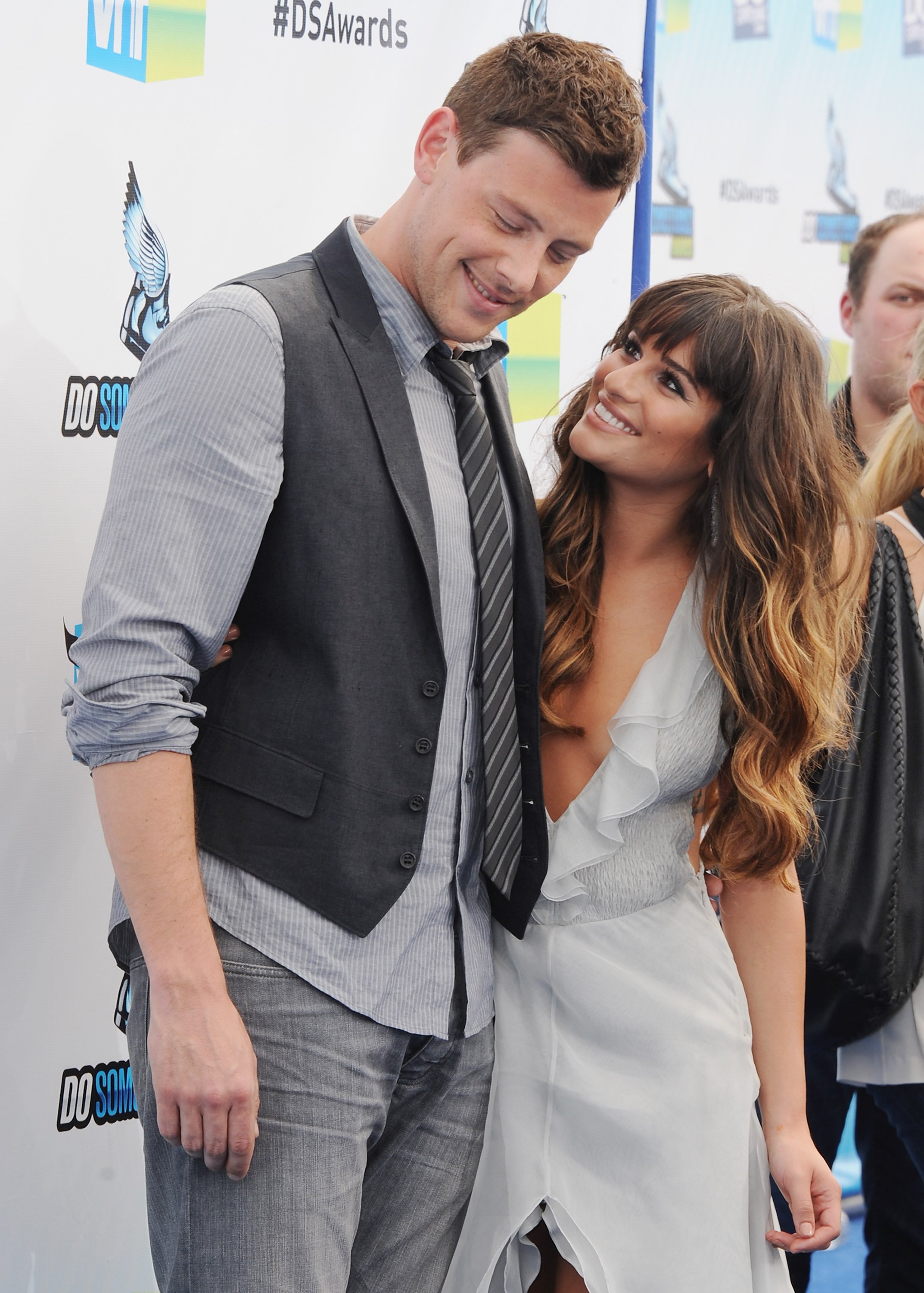 Cory Monteith and Lea Michele at the Do Something Awards on August 19, 2012 | Source: Getty Images