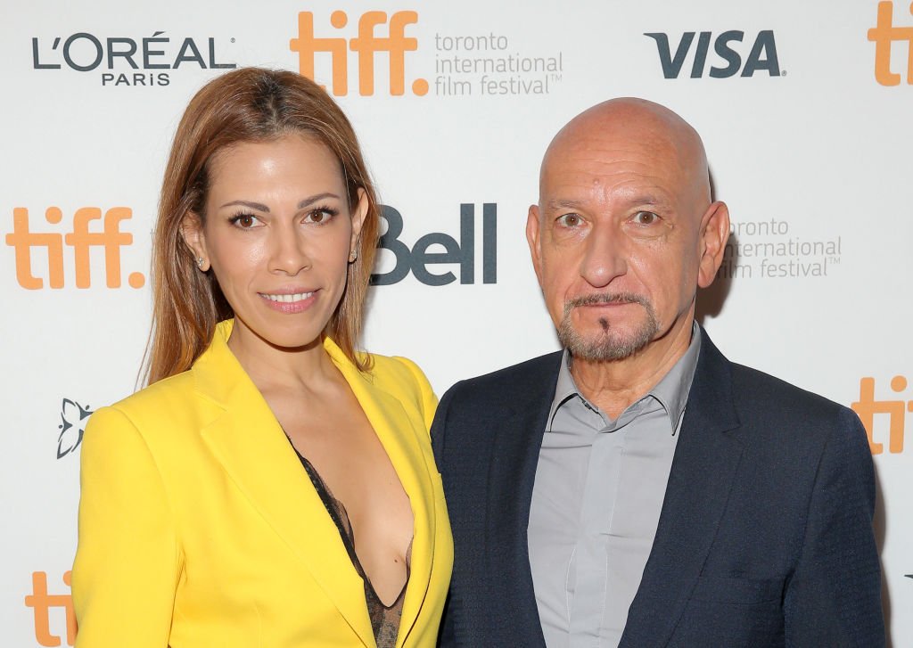 Daniela Lavender and actor Sir Ben Kingsley attend the "Learning to Drive" premiere during the 2014 Toronto International Film Festival | Photo: Getty Images