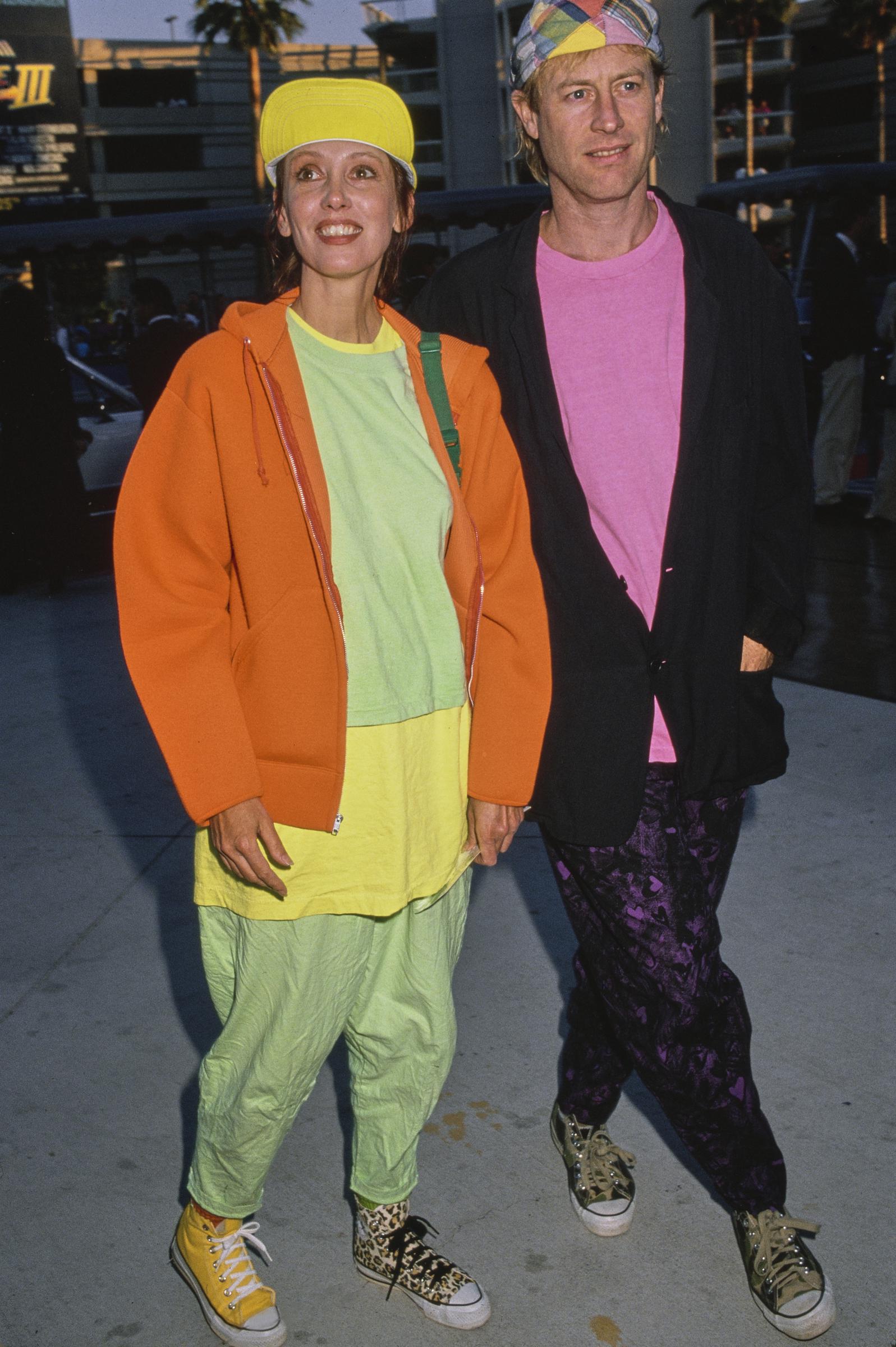 Shelley Duvall and Dan Gilroy at the Los Angeles premiere of "Back to the Future Part III," 1990 | Source: Getty Images