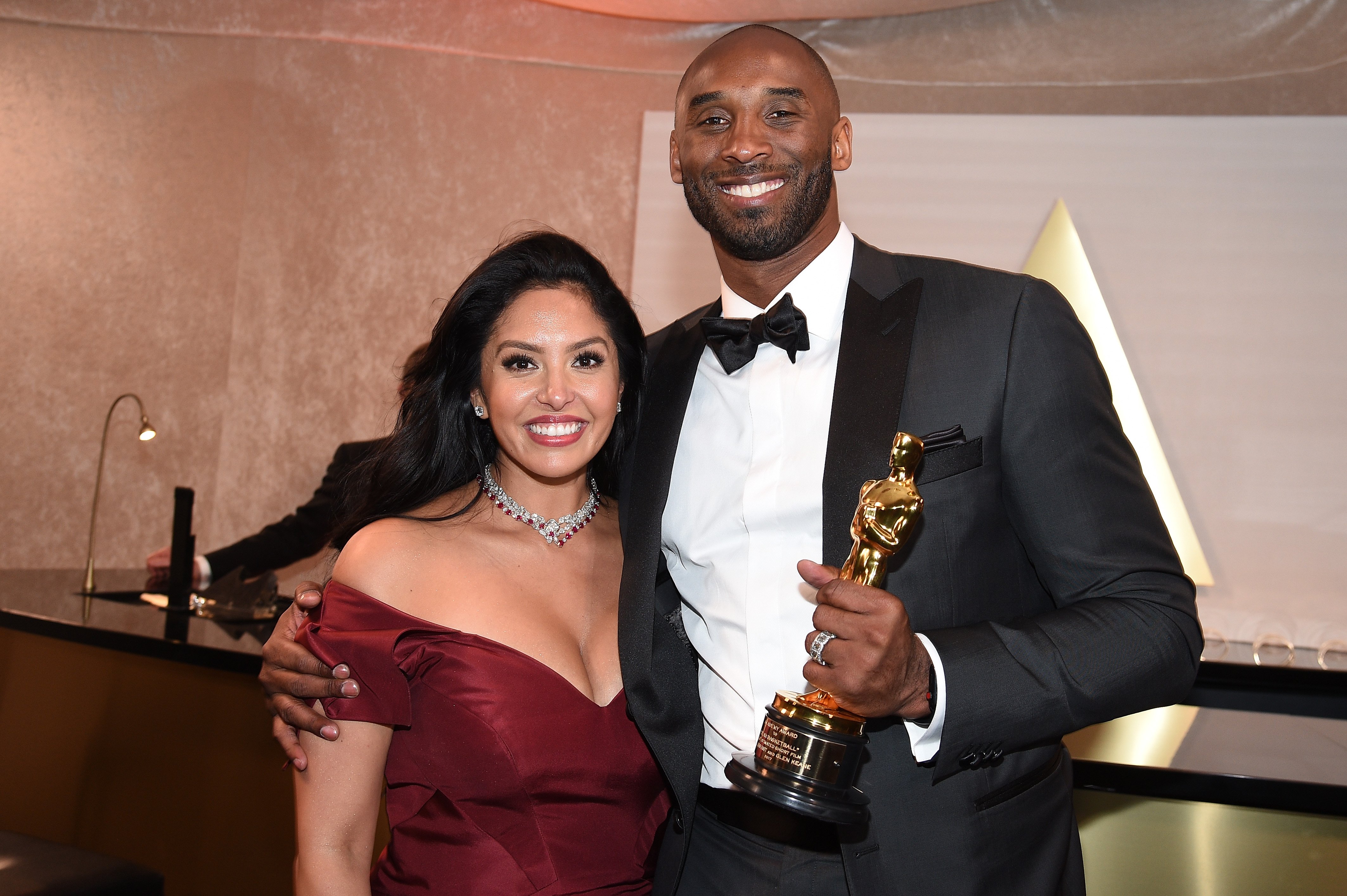 Kobe Bryant & Vanessa Laine Bryant at the 90th Annual Academy Awards Governors Ball on March 4, 2018 in California | Photo: Getty Images