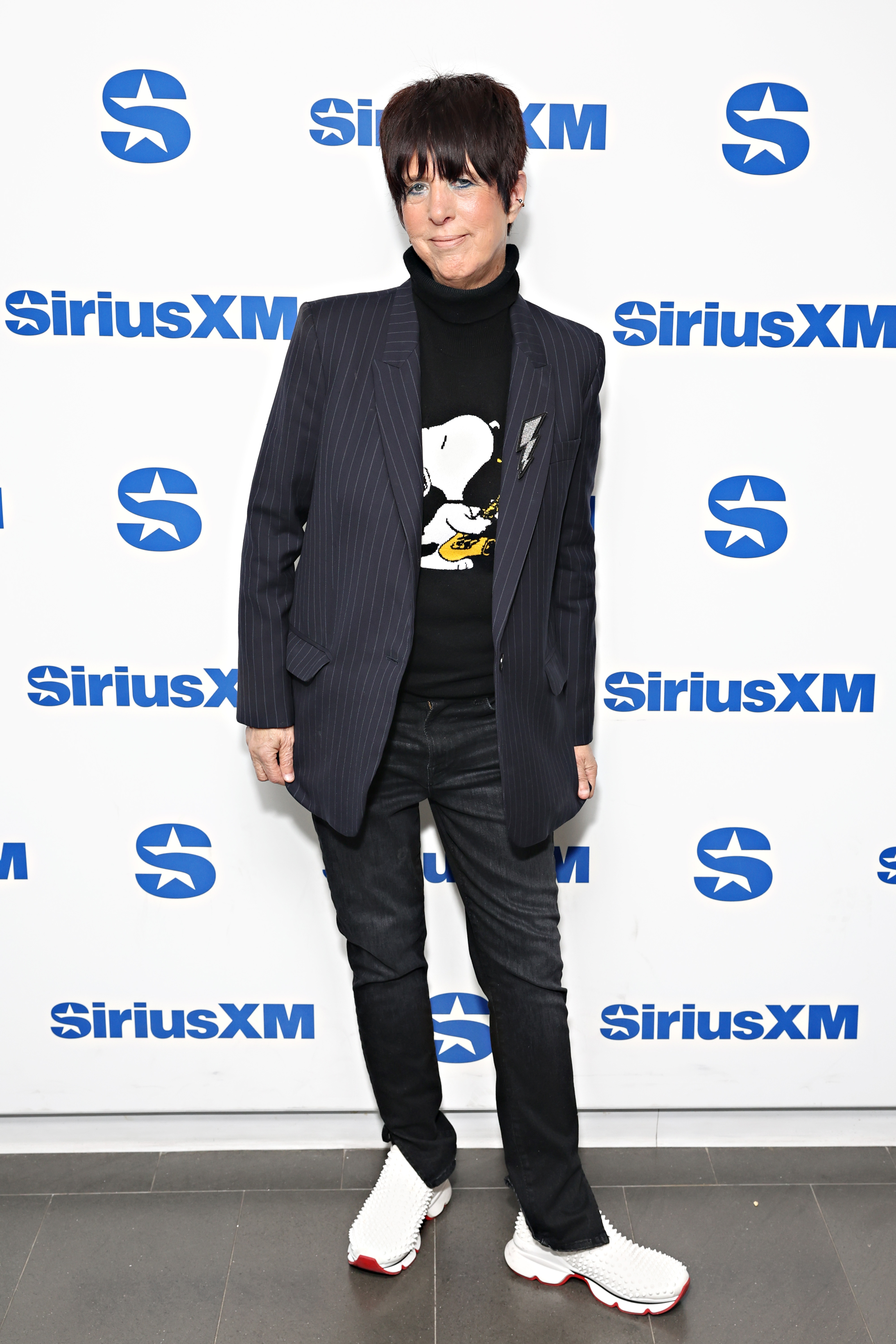 Diane Warren visits the SiriusXM Studios on January 08, 2025, in New York City | Source: Getty Images