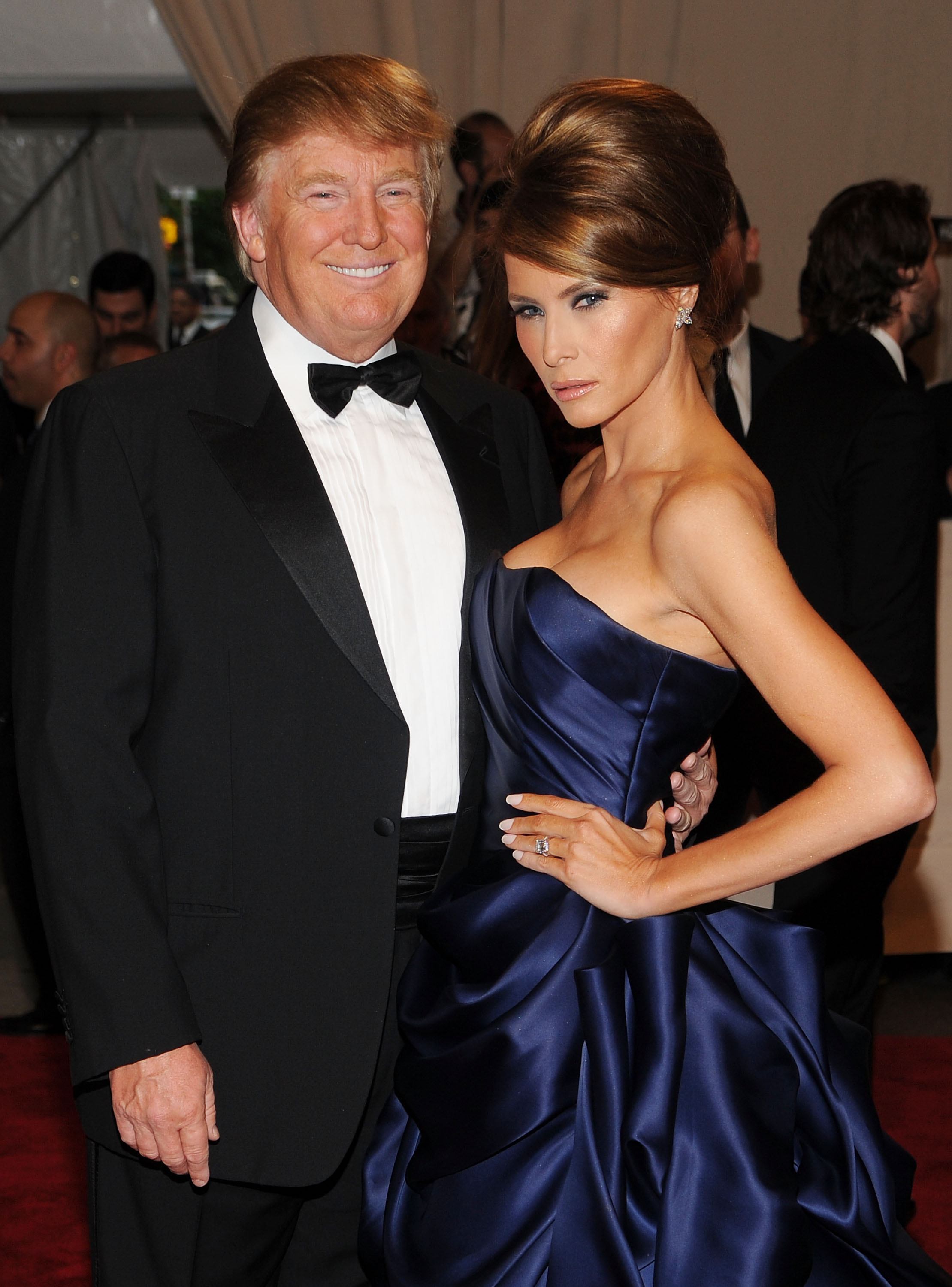 Donald Trump and Melania Trump attend the Costume Institute Gala Benefit to celebrate the opening of the "American Woman: Fashioning a National Identity" exhibition at Metropolitan Museum of Art on May 3, 2010, in New York City | Source: Getty Images