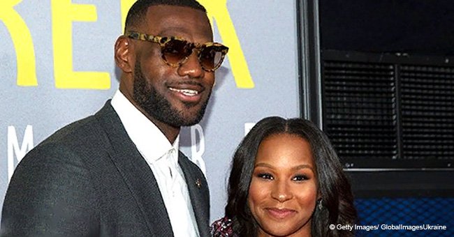 LeBron James' wife flaunts curvaceous legs in mini-shorts & sequined jacket on her 32nd bday