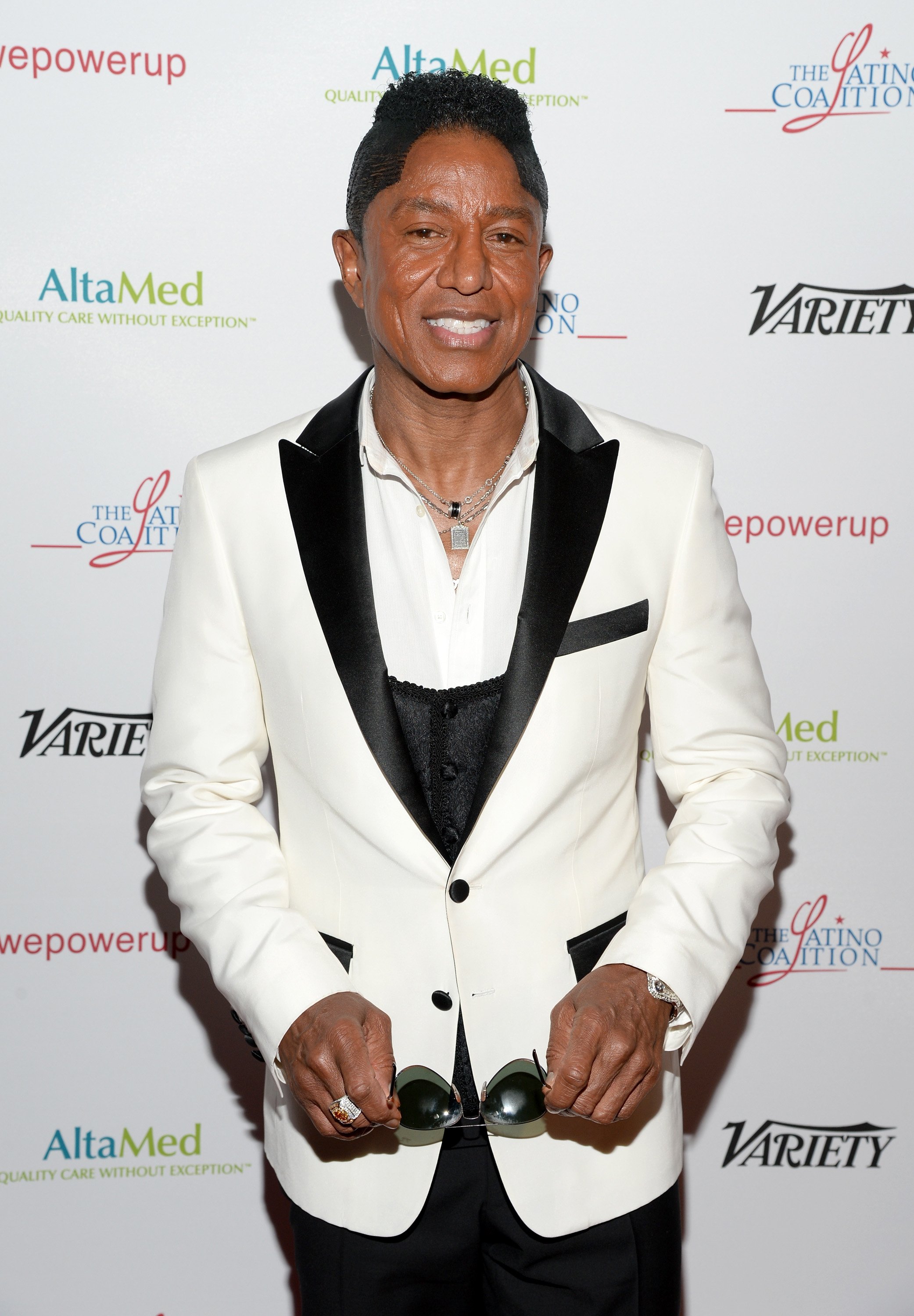 Jermaine Jackson attends the AltaMed Power Up, We Are The Future Gala at the Beverly Wilshire Four Seasons Hotel on May 12, 2016, in Beverly Hills, California. | Source: Getty Images.