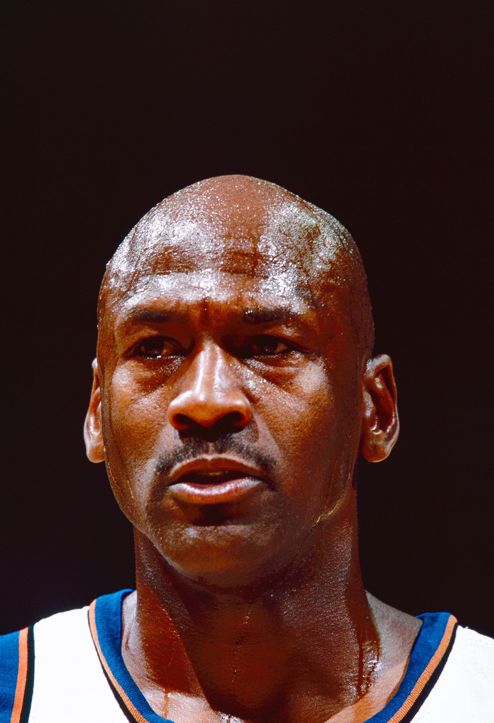 Michael Jordan during a game on November 6, 2002 in Washington, DC. | Source: Getty Images