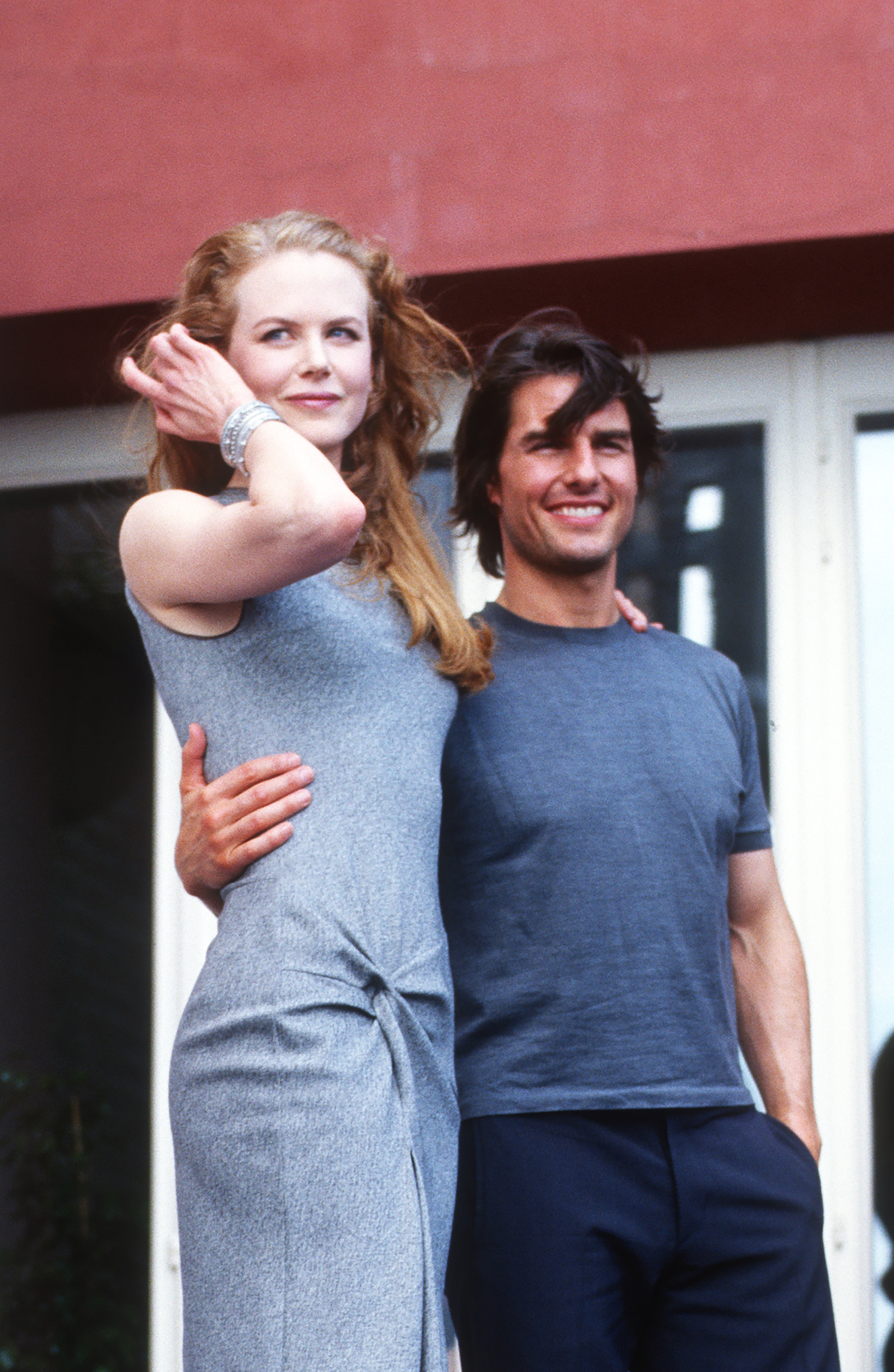 Nicole Kidman and Tom Cruise promoting their film, "Eyes Wide Shut" at the Venice International Film Festival on September 3, 1999 | Source: Getty Images