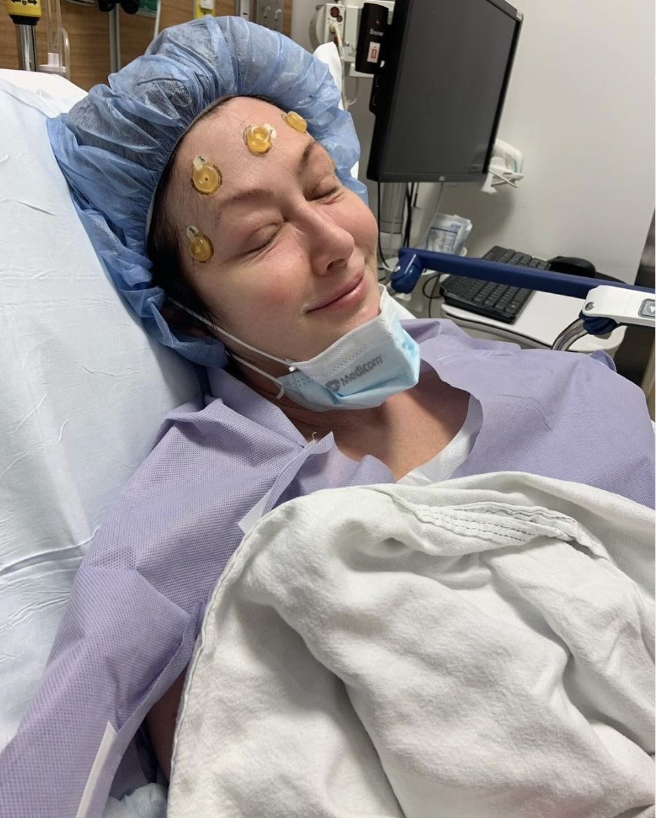 Shannen Doherty in the hospital, dated March 2024 | Instagram/TheShando
