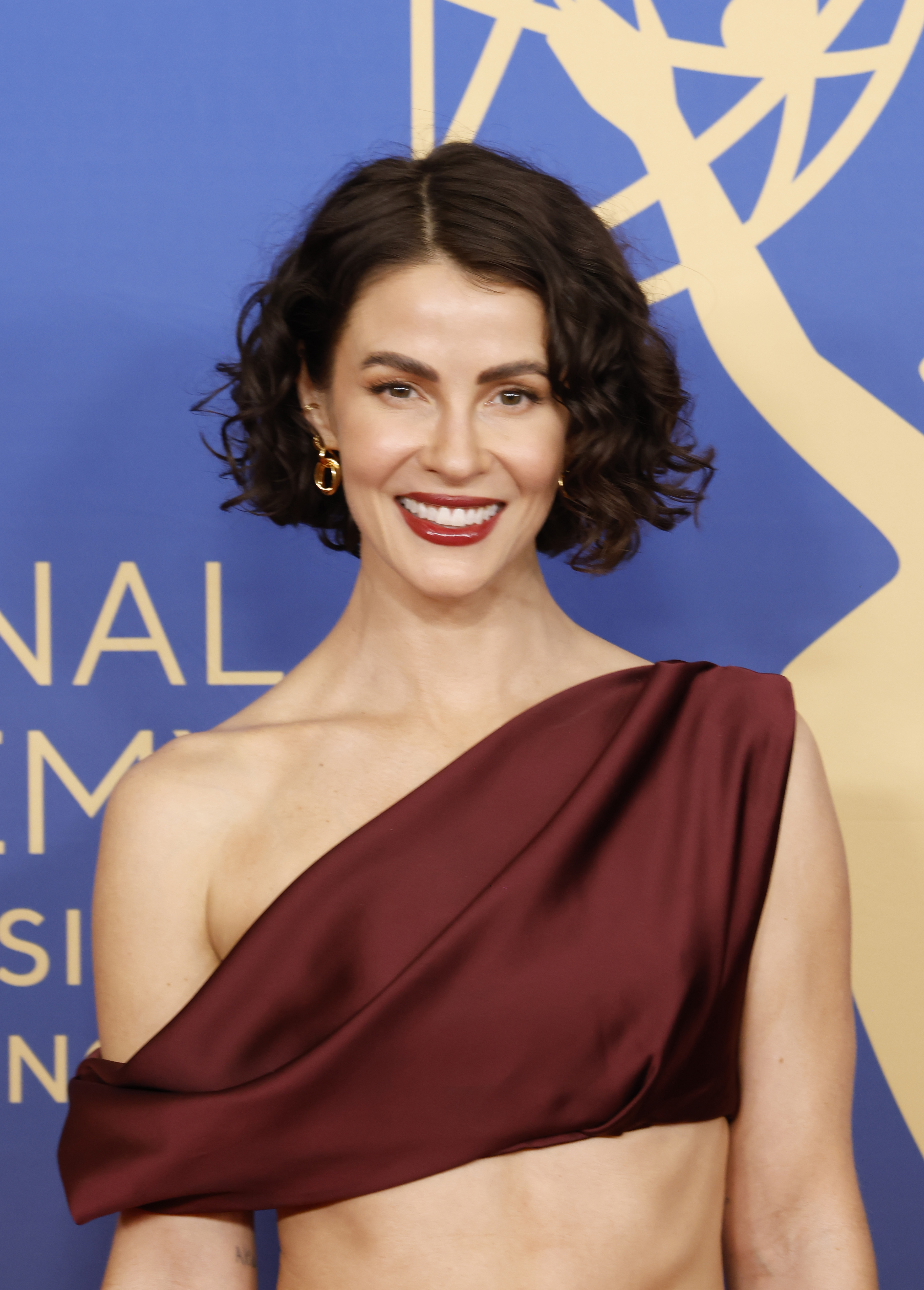 Linsey Godfrey attends the 52nd Annual Daytime Emmy Awards at Pasadena Civic Auditorium on October 17, 2025, in Pasadena, California | Source: Getty Images