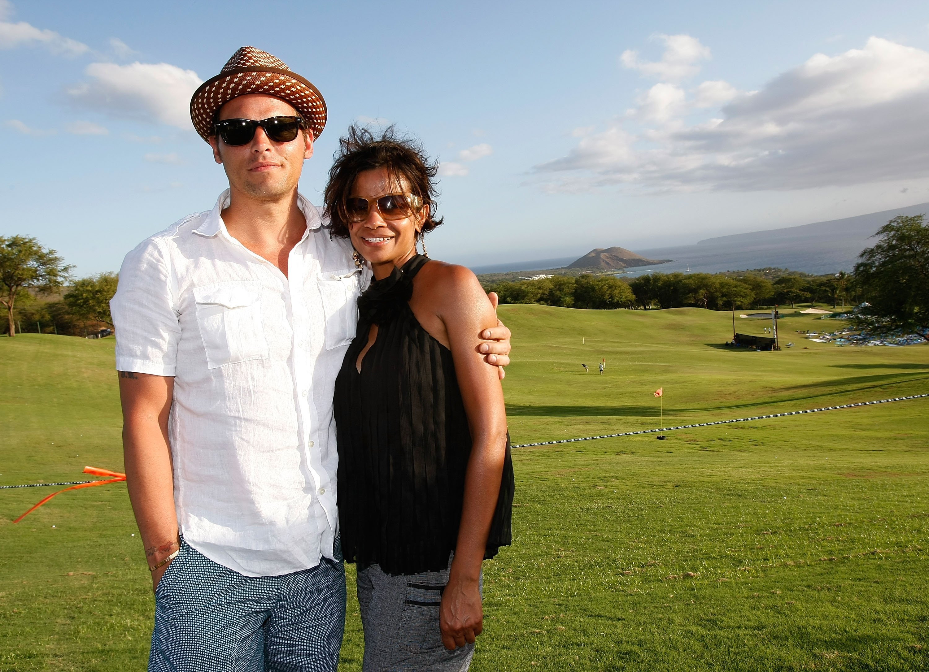 Justin Chambers and Keisha Chambers on June 20, 2009 in Wailea, Hawaii | Source: Getty Images