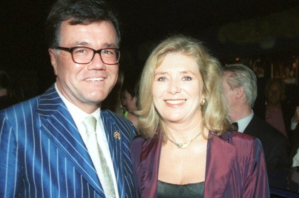 Jutta Speidel, Ex-Ehemann Dr. Stefan Feuerstein, Party nach der Preisverleihung "Goldener Wuschel", ( ARD-Magazin "Brisant") , Berlin | Quelle: Getty Images