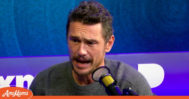 Actor and director James Franco speaking during his visit on "SiriusXM" | Source: YouTube/@SiriusXM