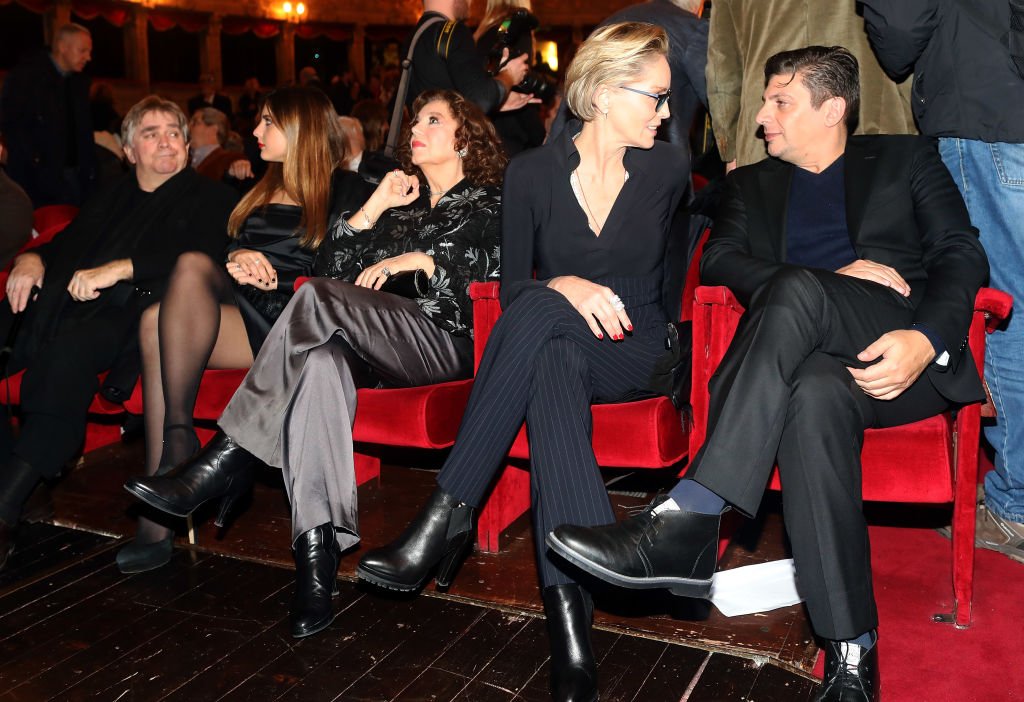 Sharon Stone nad Enzo Cursio, 2018. Image Credit: Getty Images Sharon Stone nad Enzo Cursio, 2018. Image Credit: Getty Images