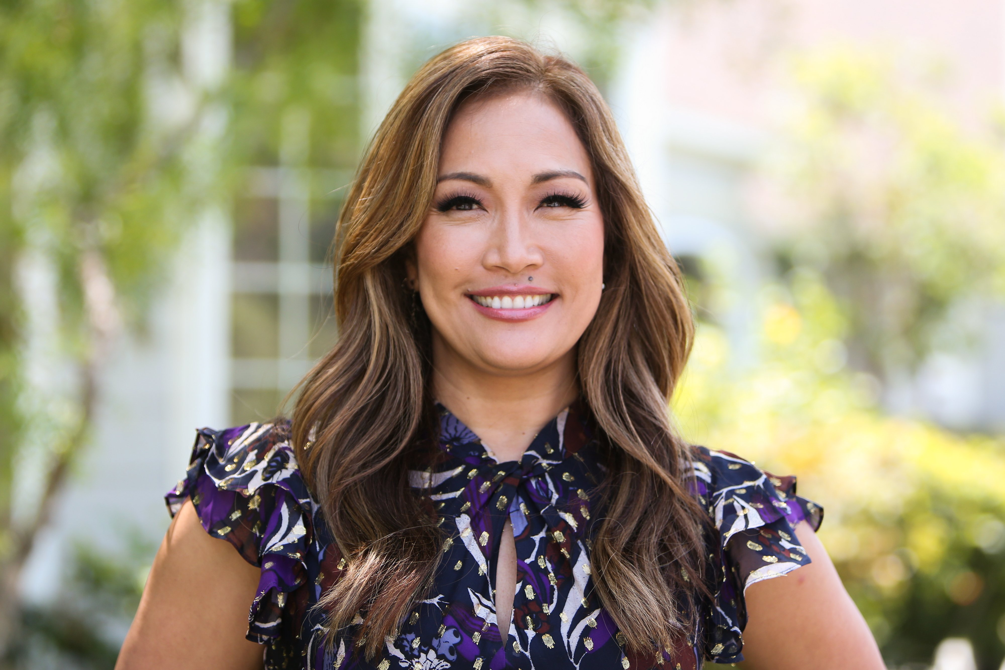 Carrie Ann Inaba visits Hallmark's "Home & Family" at Universal Studios Hollywood on May 3, 2019 | Photo: GettyImages