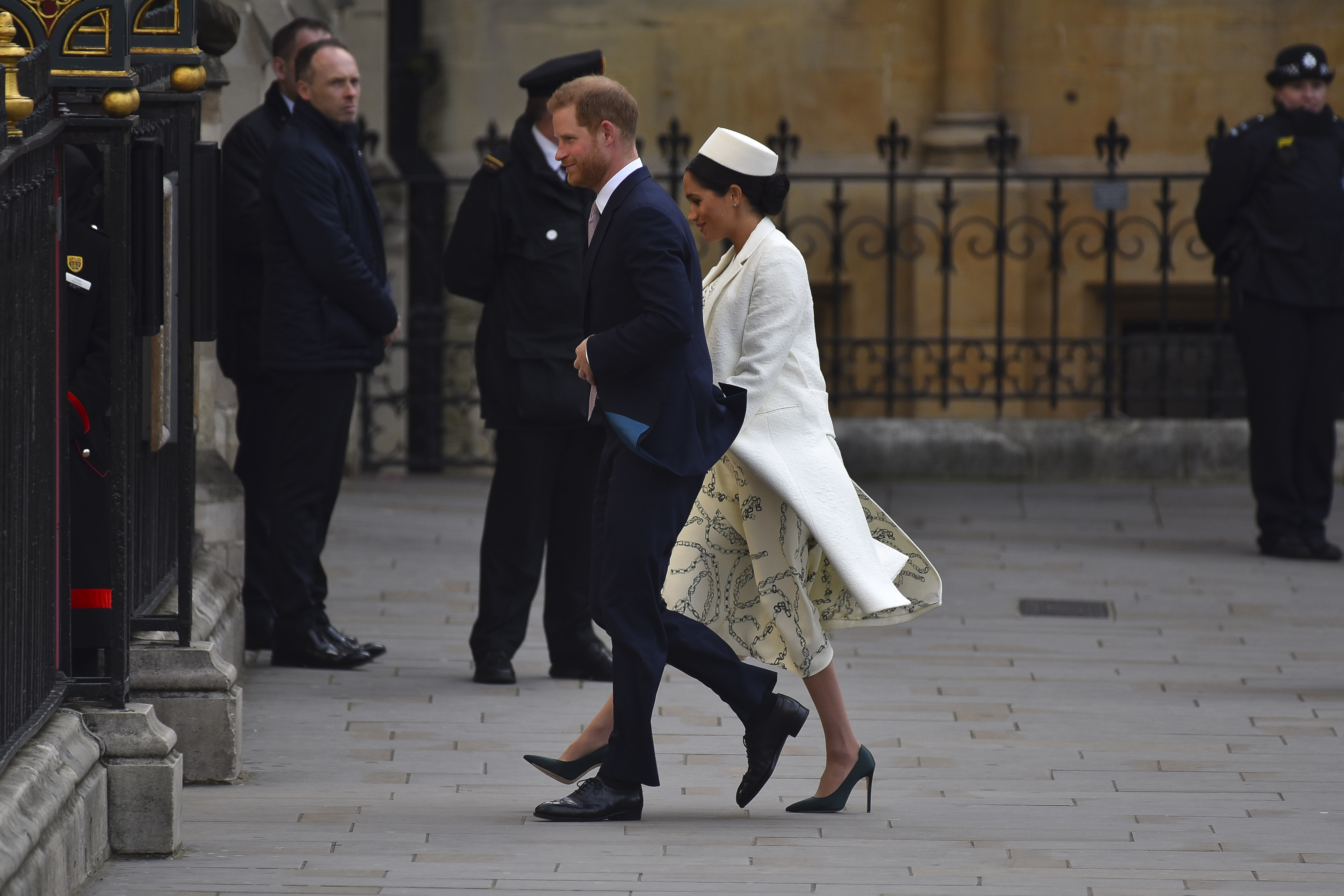 Prince Harry and Meghan, Duchess of Sussex, at the Commonwealth Service on Commonwealth Day at Westminster Abbey on March 11, 2019, in London, England | Source: Getty Images