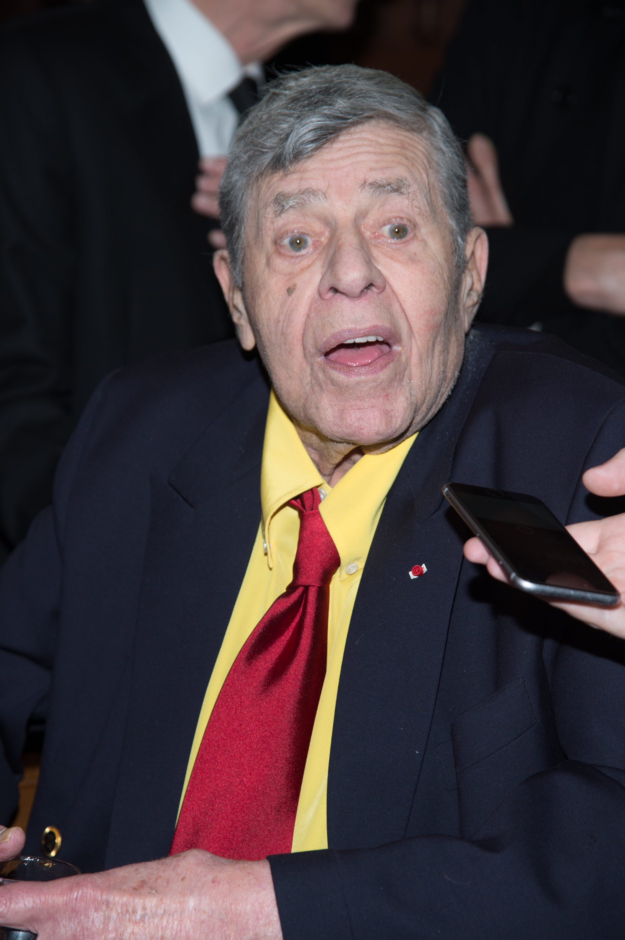 Comedian Jerry Lewis attends the 90th Birthday of Jerry Lewis at The Friars Club on April 8, 2016 in New York City. | Source: Getty Images