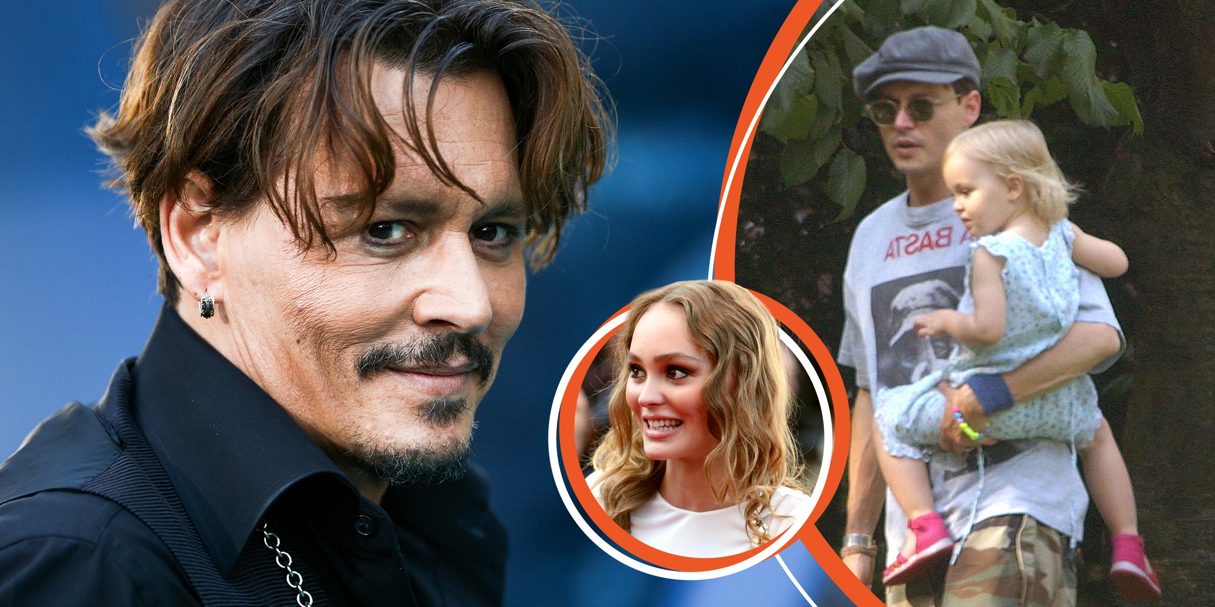 Johnny Depp et sa fille | Source : Getty Images