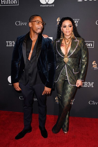 Stevie J and Faith Evans at the Pre-GRAMMY Gala on February 9, 2019 | Photo: Getty Images