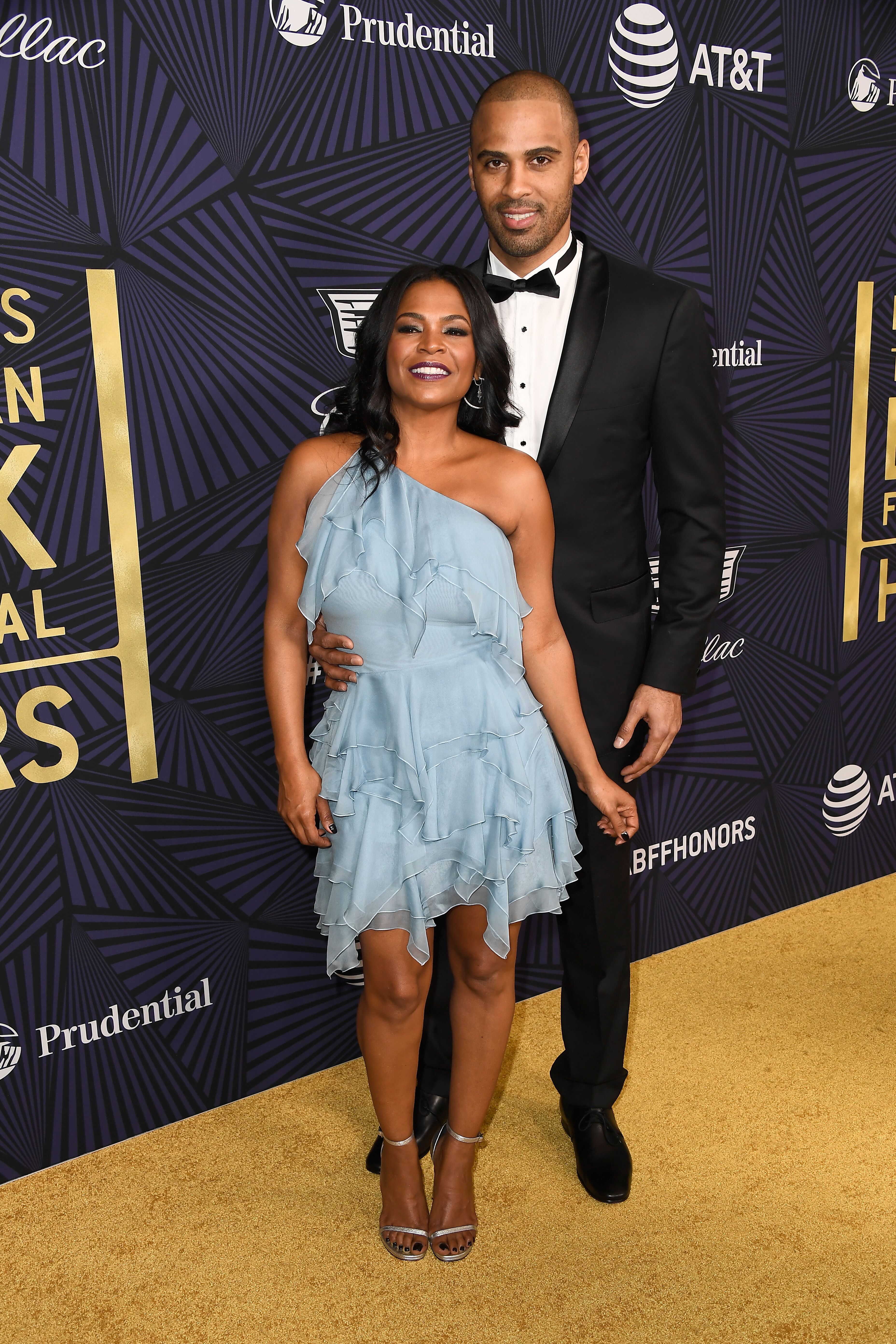 Nia Long and Ime Udoka at the American Black Film Festival Honors in 2017 in Beverly Hills | Source: Getty Images