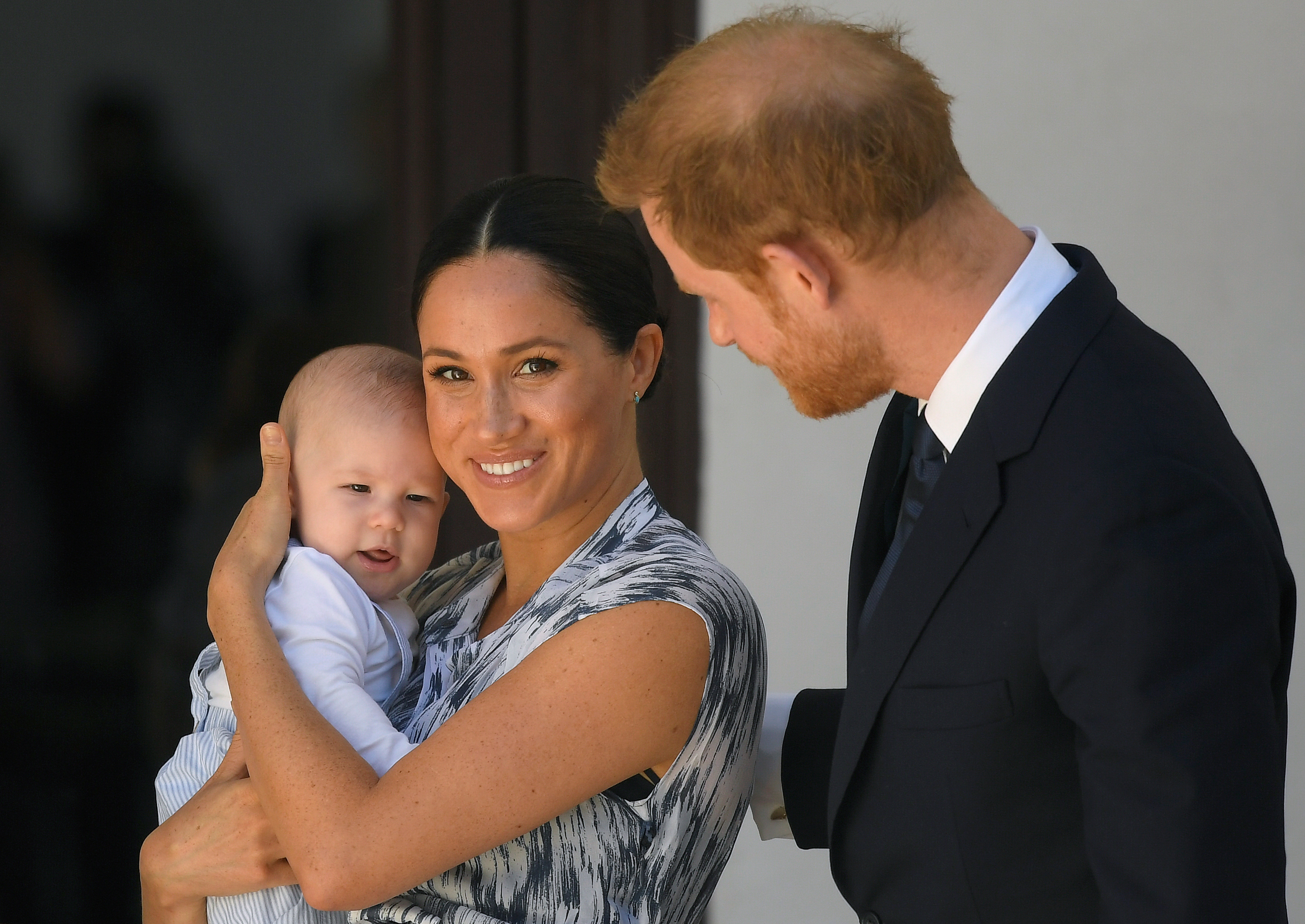 Prince Harry, Meghan Markle, and Prince Archie in Cape Town, South Africa in 2019. | Source: Getty Images