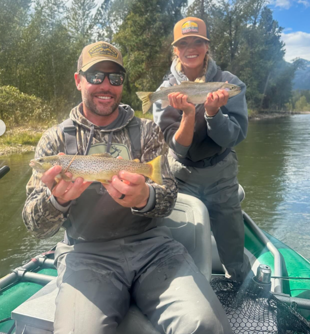 Carrie Underwood enjoys a fishing trip in Montana, dated September 14, 2024 | Source: Instagram/carrieunderwood