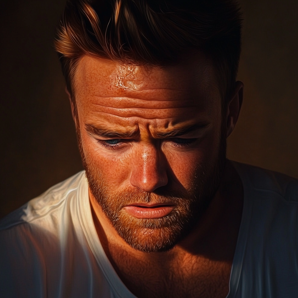 A sad man | Source: Midjourney