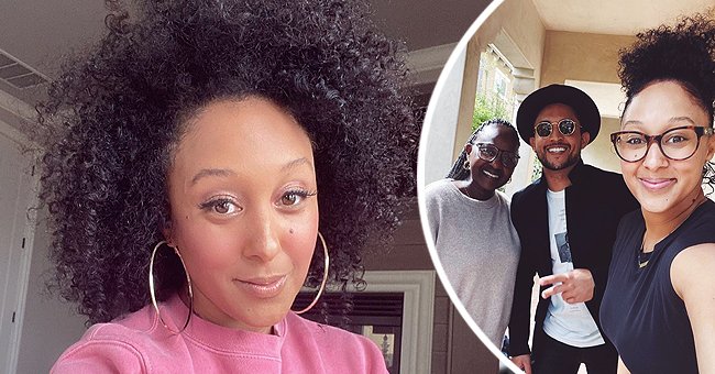 Tamera Mowry, Her Brother Tahj & Mom Pose In a New Family Photo — See Their Uncanny Resemblance