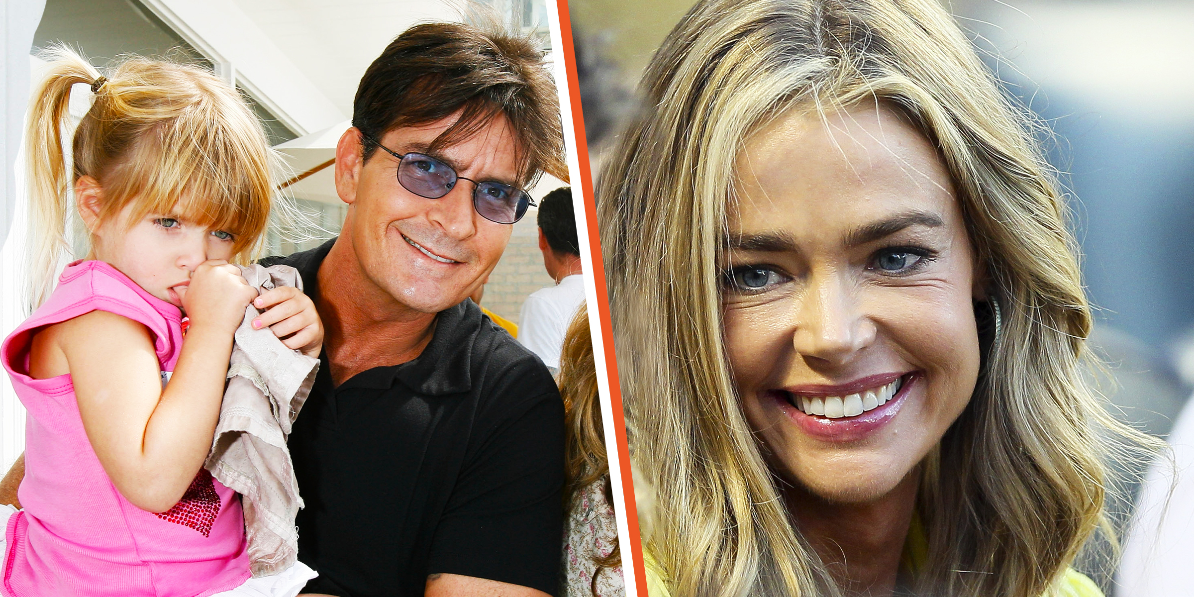 Sami Sheen and Charlie Sheen | Denise Richards | Source: Getty Images