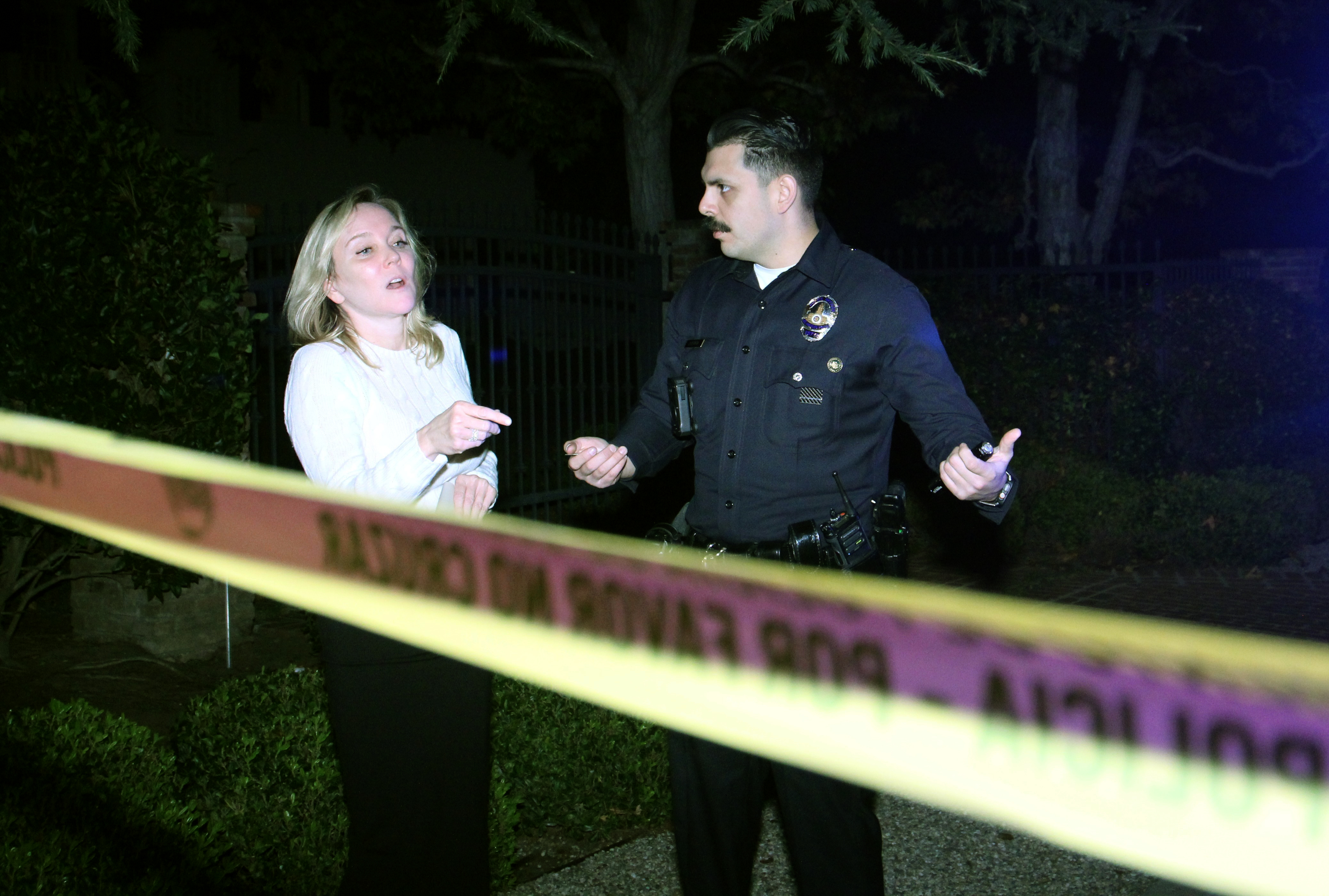 Police respond to the home of Rob Reiner in Brentwood where Rob Reiner and his wife were reportedly found dead on December 14, 2025