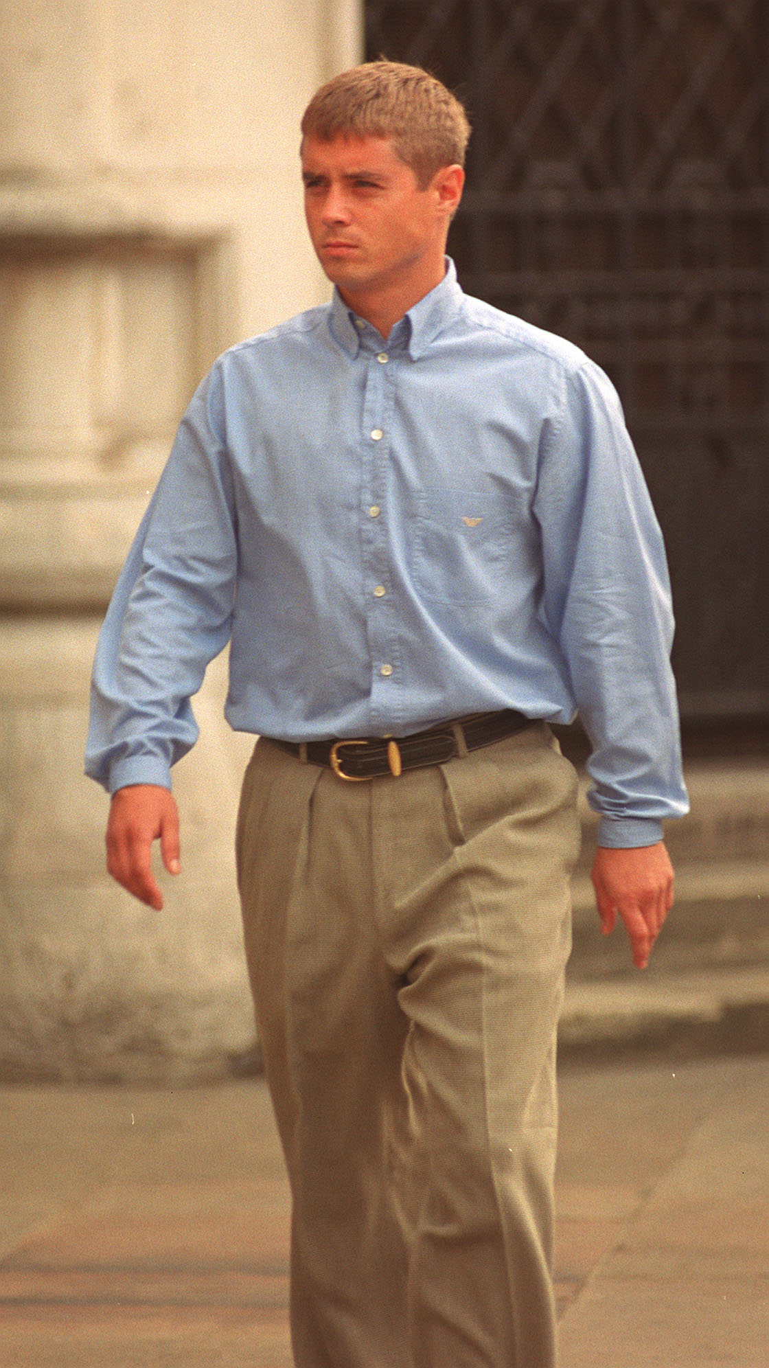 John Alford arriving at the Court of Appeal in London on 14 September 2000. | Source: Getty Images