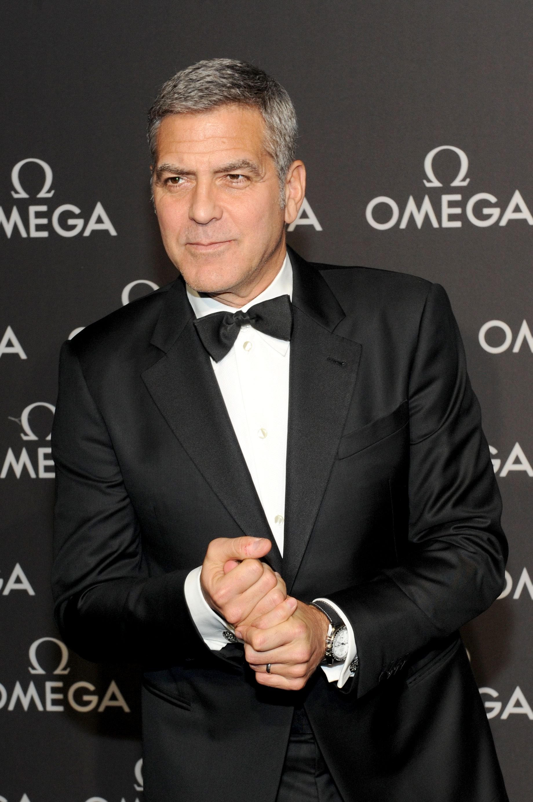 George Clooney at the Omega Speedmaster Houston Event on May 12, 2015, in Sugar Land, Texas | Photo: Craig Barritt/Getty Images