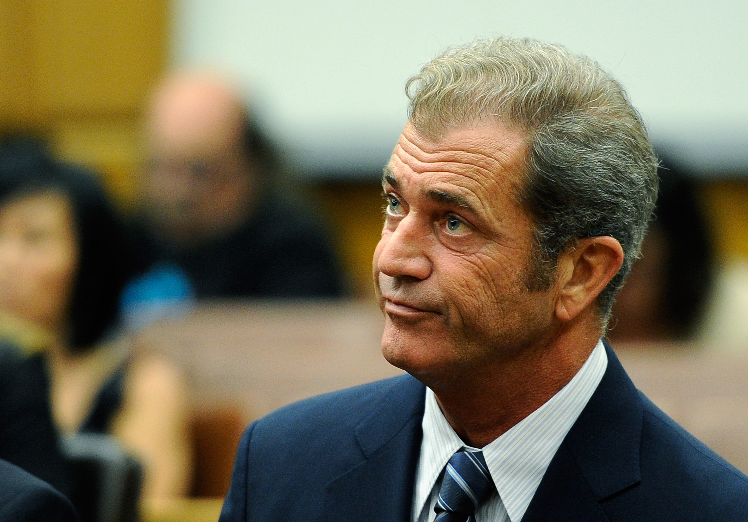 Mel Gibson during a hearing in a Los Angeles Superior Court on August 31, 2011 in Los Angeles, California. / Source: Getty Images