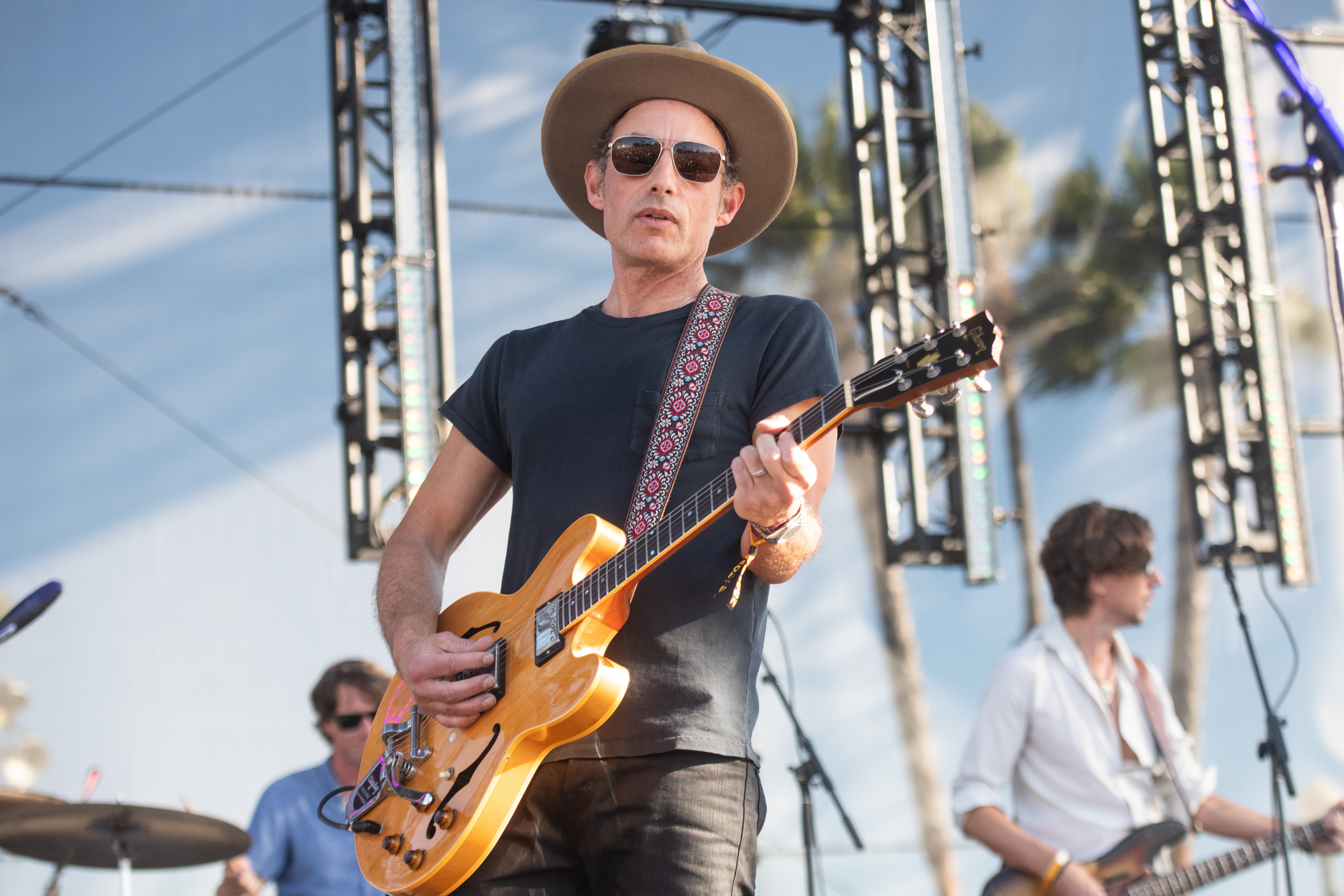 Jakob Dylan of The Wallflowers performing on stage at the 2021 Beach Life Music Festival on September 11, 2021 | Source: Getty Images