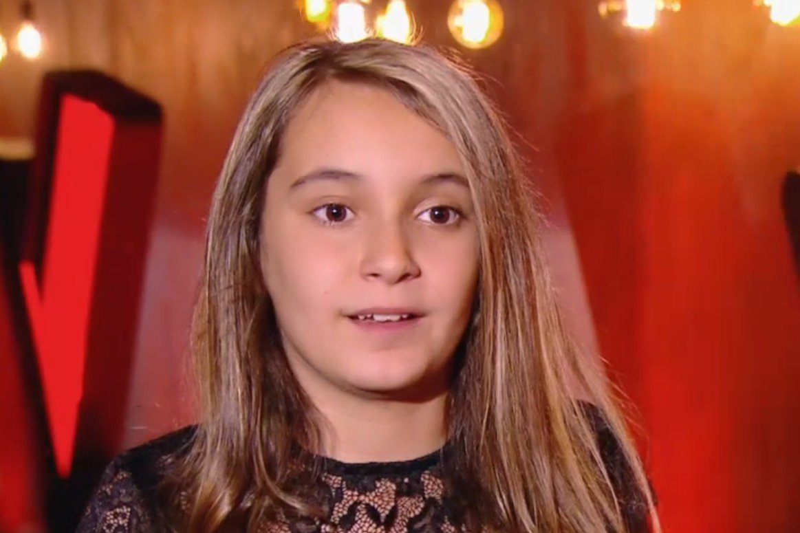 Camille juste avant de monter sur scène. l Source : TF1 Replay
