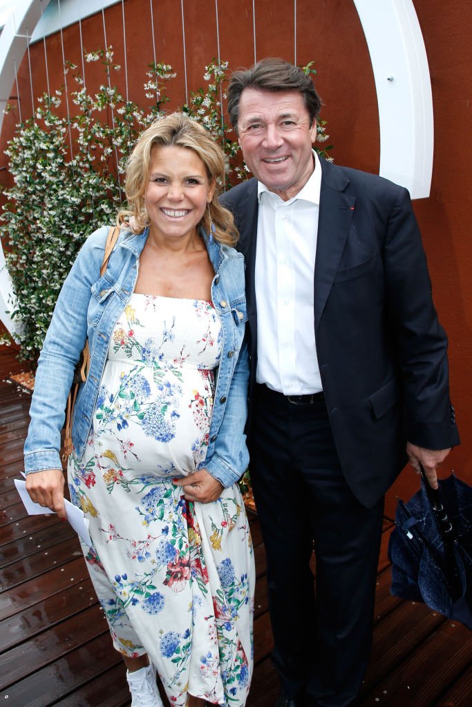 Laura Tenoudji et son mari Christian Estrosi | Photo : Getty Images