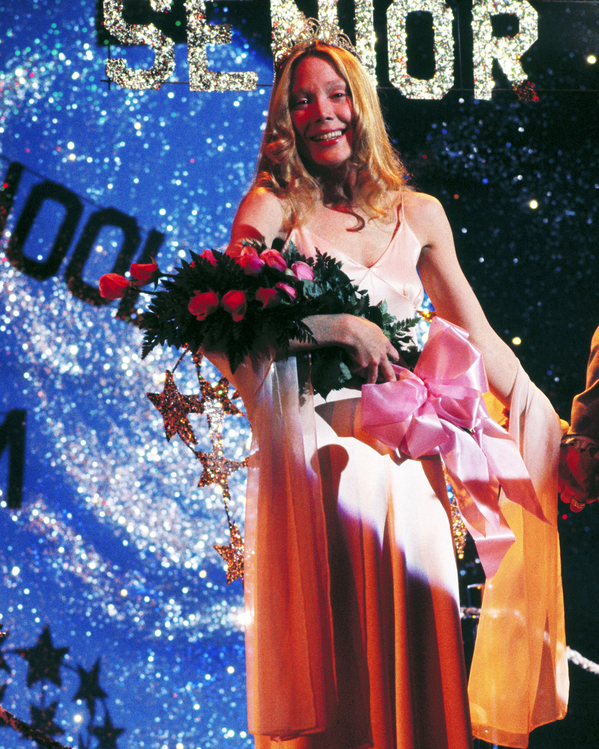 Sissy Spacek as her character from "Carrie" in 1976. | Source: Getty Images