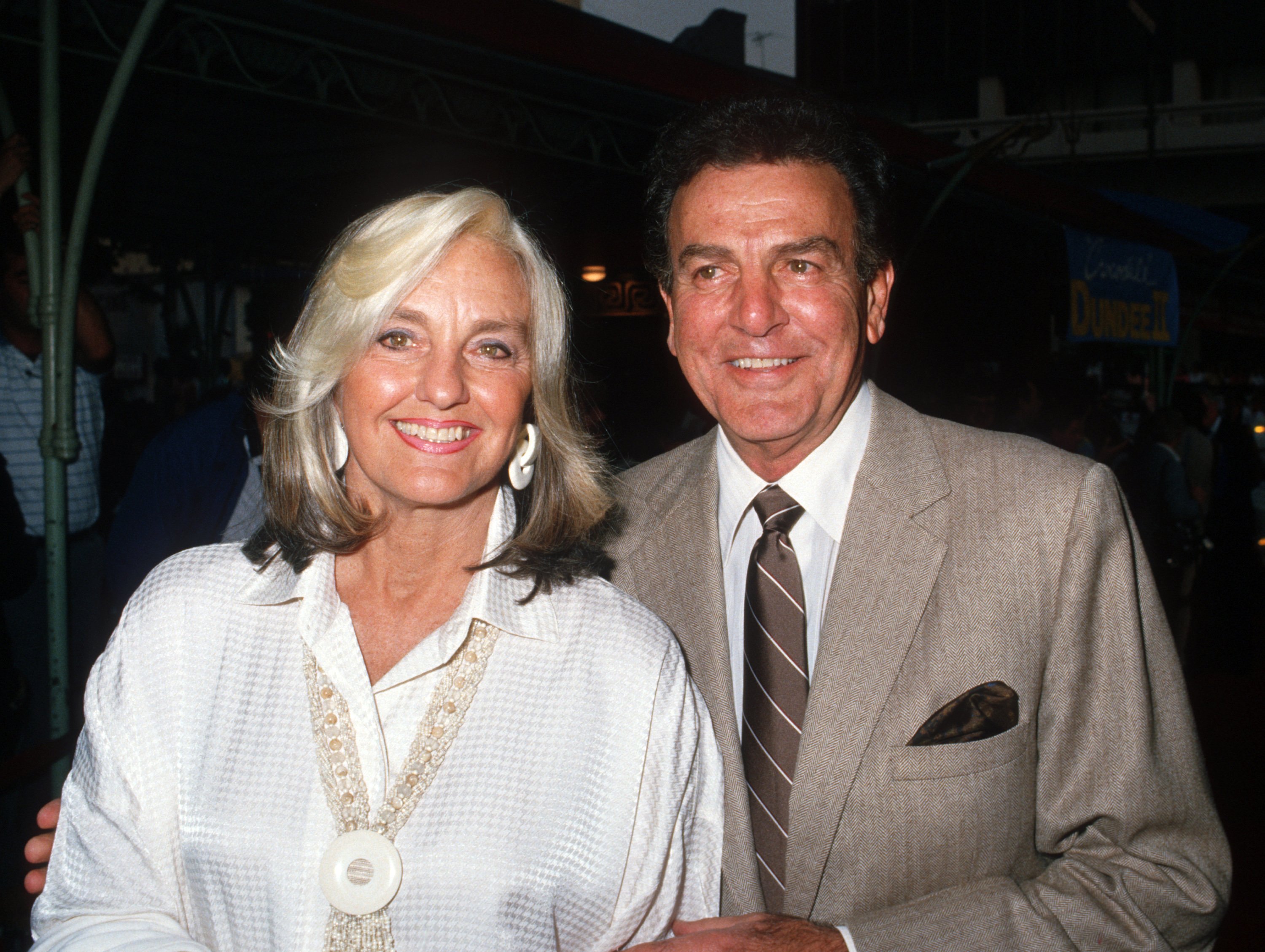 Marylou Connors and Mike Connors during "Crocodile Dundee II" Los Angeles Premiere at Mann's Chinese Theater in Hollywood, California, United States. | Source: Getty Images