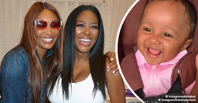 Fans Think Kenya Moore's Daughter's Laugh Is 'Too Much Cuteness'