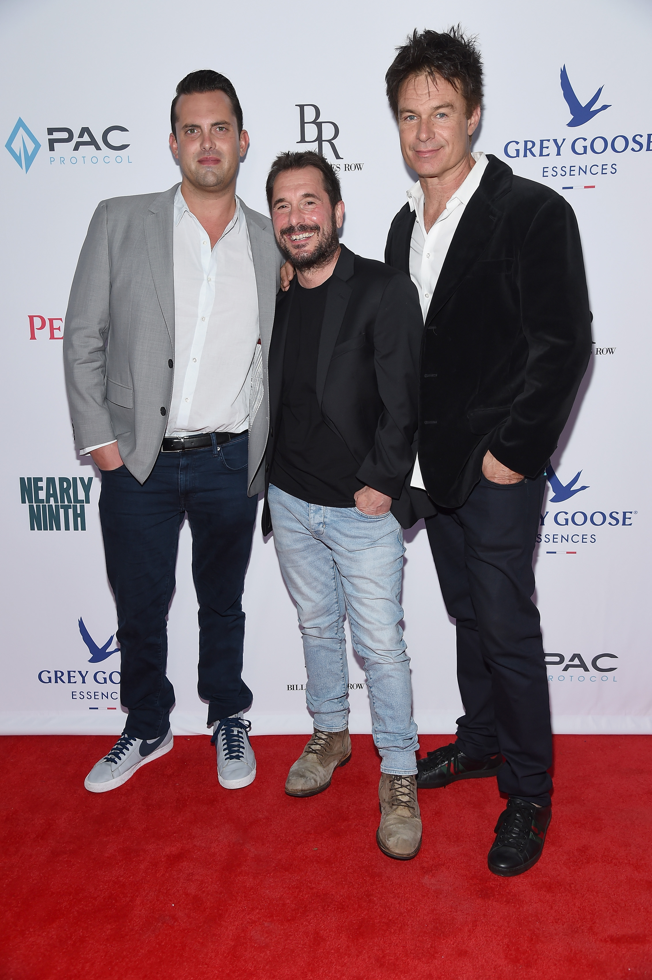 Producers Pat Hibler, Luke Daniels and Patrick Muldoon attend the 2021 Tribeca Festival Premiere private screening of "Asking For It" at SVA Theater on June 12, 2021, in New York City | Source: Getty Images