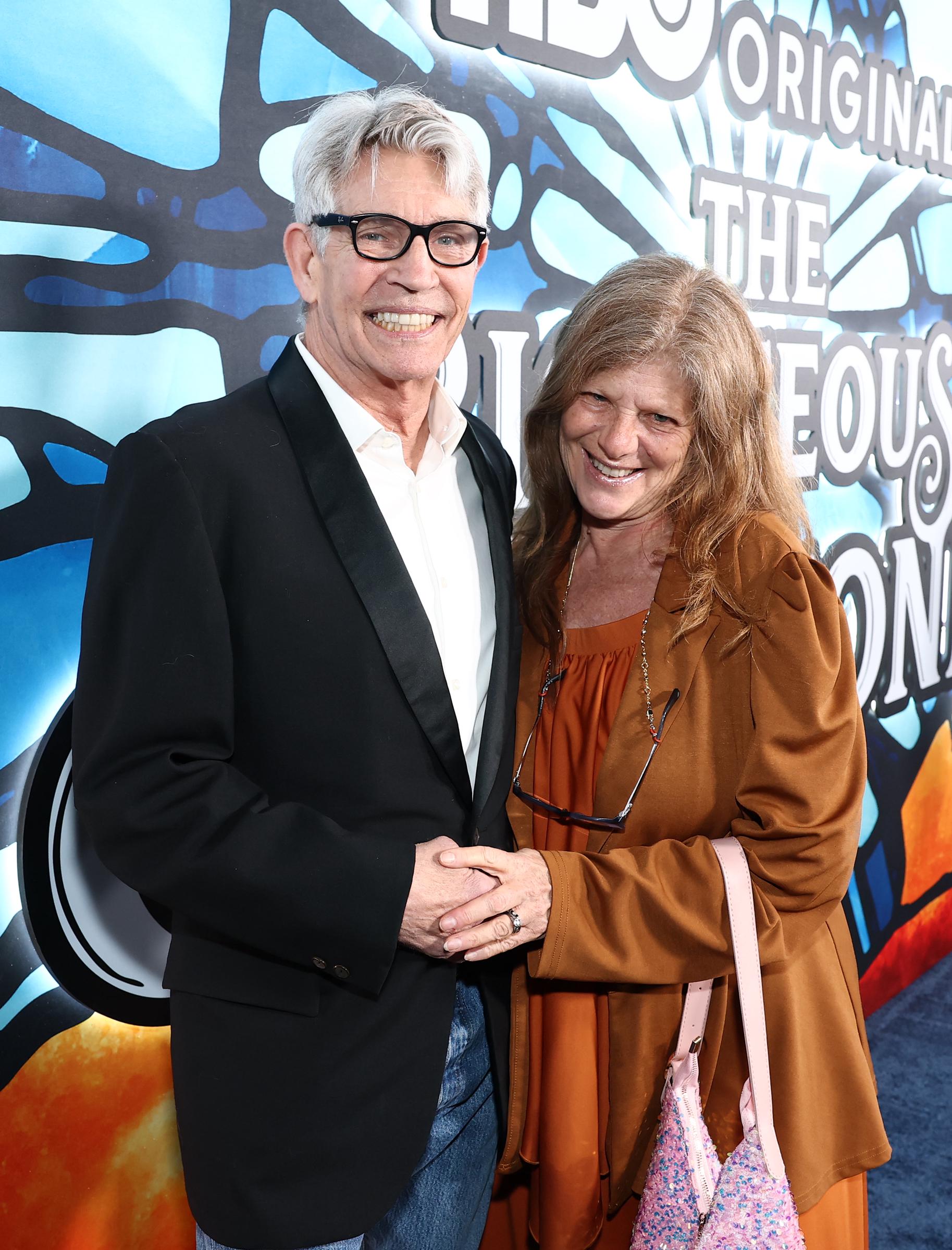 Eric and Eliza Roberts at the final season premiere of "The Righteous Gemstones" in Los Angeles, California on March 5, 2025. | Source: Getty Images